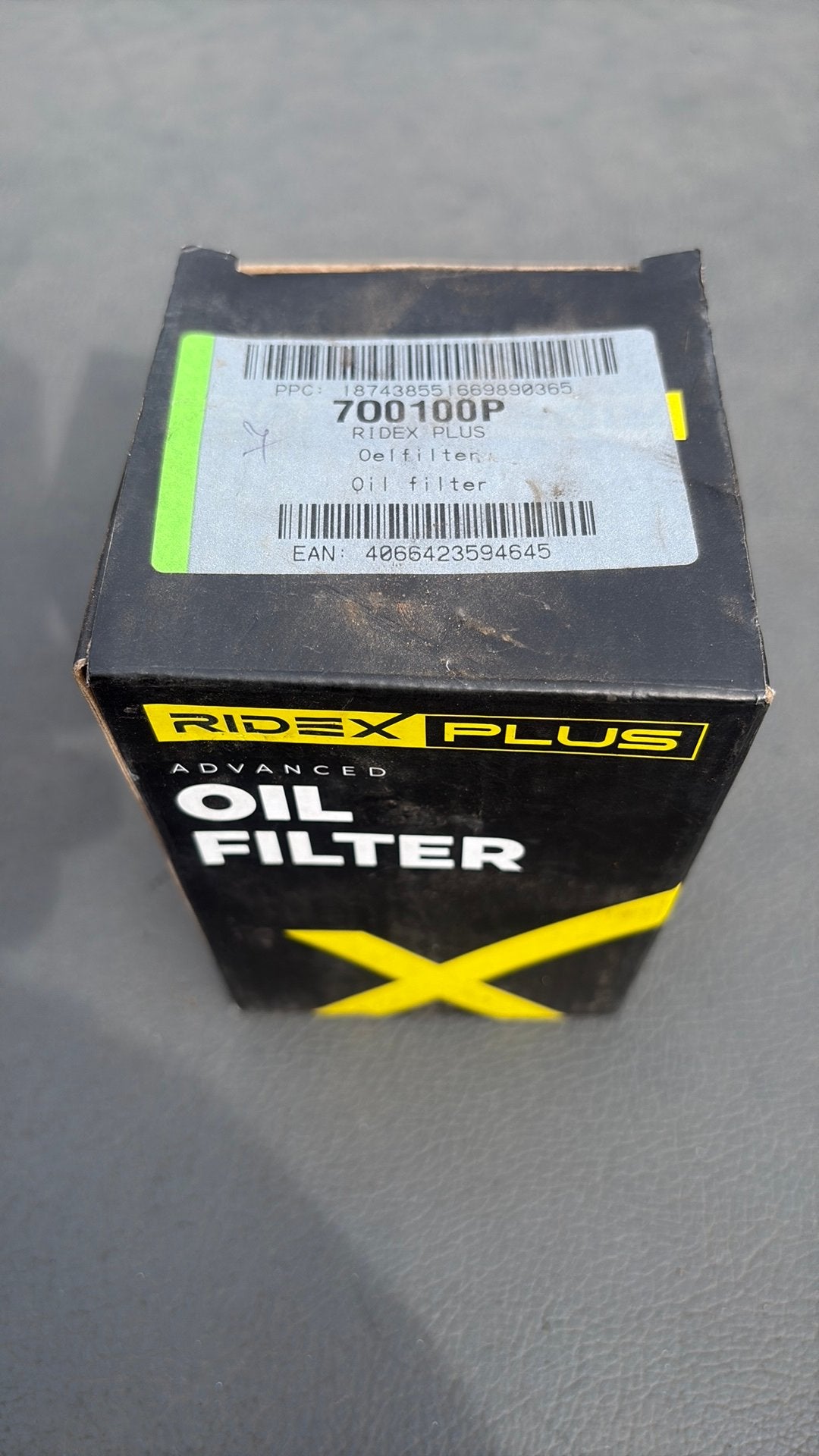 Oliefilter VW GOLF 1.8 20V TURBO, Ophalen of Verzenden, Nieuw