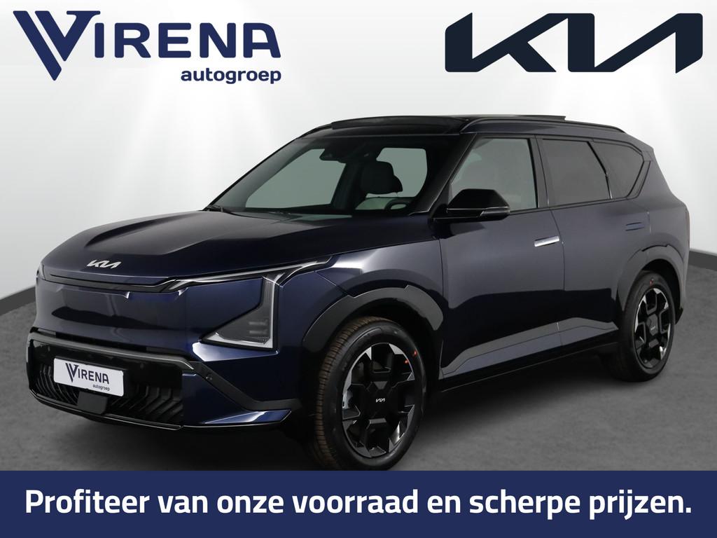 Kia EV5 GT-Line Business Edition 81.4 kWh - Stoelverwarming, Auto's, Kia, 1992 kg, Lichtsensor, Blauw, Leder