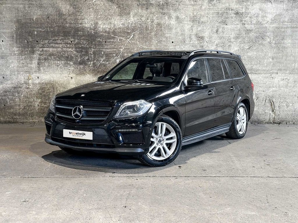Mercedes-Benz GL500 4-Matic 4.7 V8 435pk 2014 GL-Klasse (Ori, Auto's, Mercedes-Benz, Euro 5, 8 cilinders, 7 stoelen, Zwart