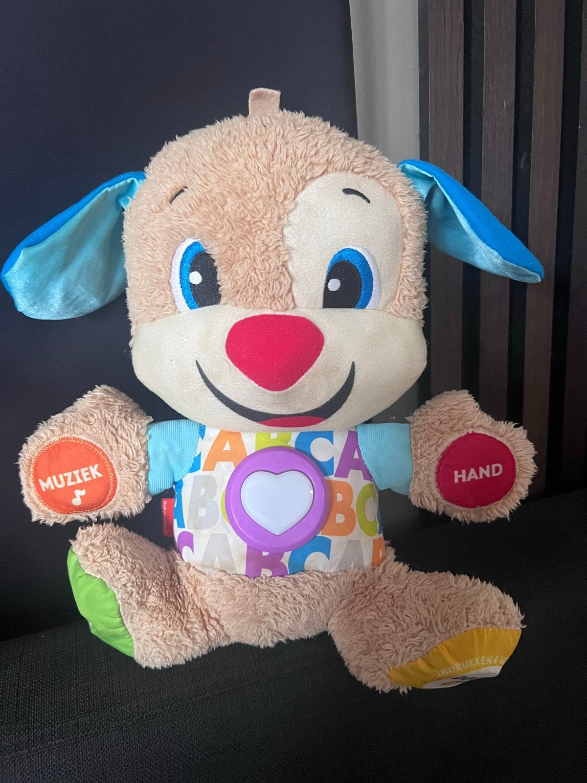 Fisher-Price Pratende Puppy - Interactieve Knuffel, Kinderen en Baby's, Overige merken, Zo goed als nieuw, Middelgroot (20 tot 80 cm)