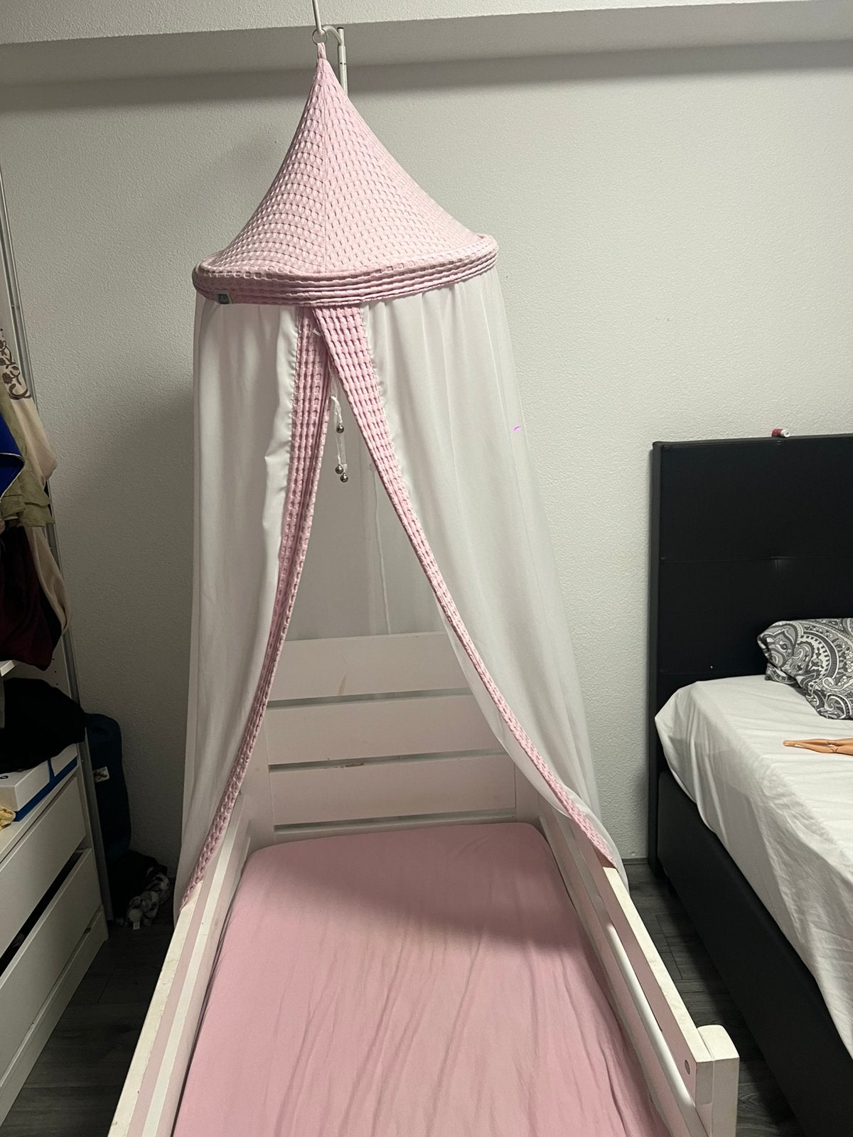 Kinderbed sluier,, Ophalen of Verzenden, Gebruikt, Meisje