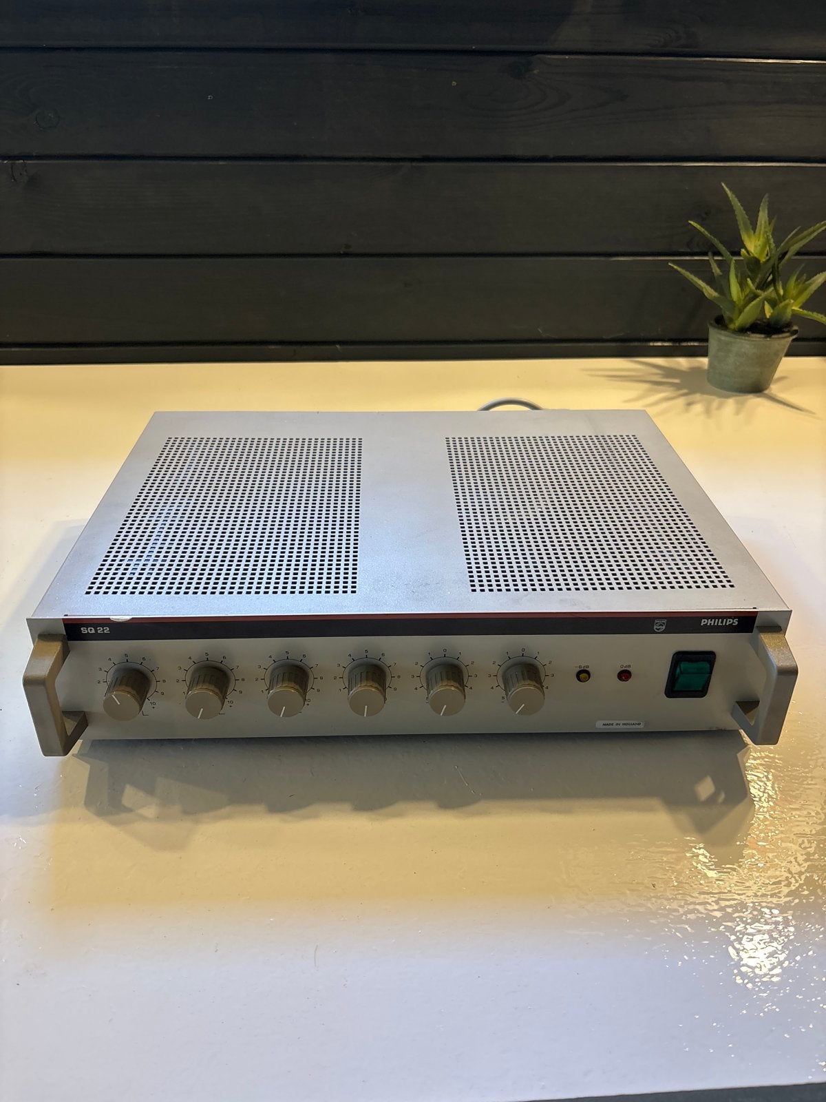 Philips SQ 22 Versterker - Vintage Audio, Overige merken, Gebruikt, Ophalen of Verzenden, Minder dan 60 watt