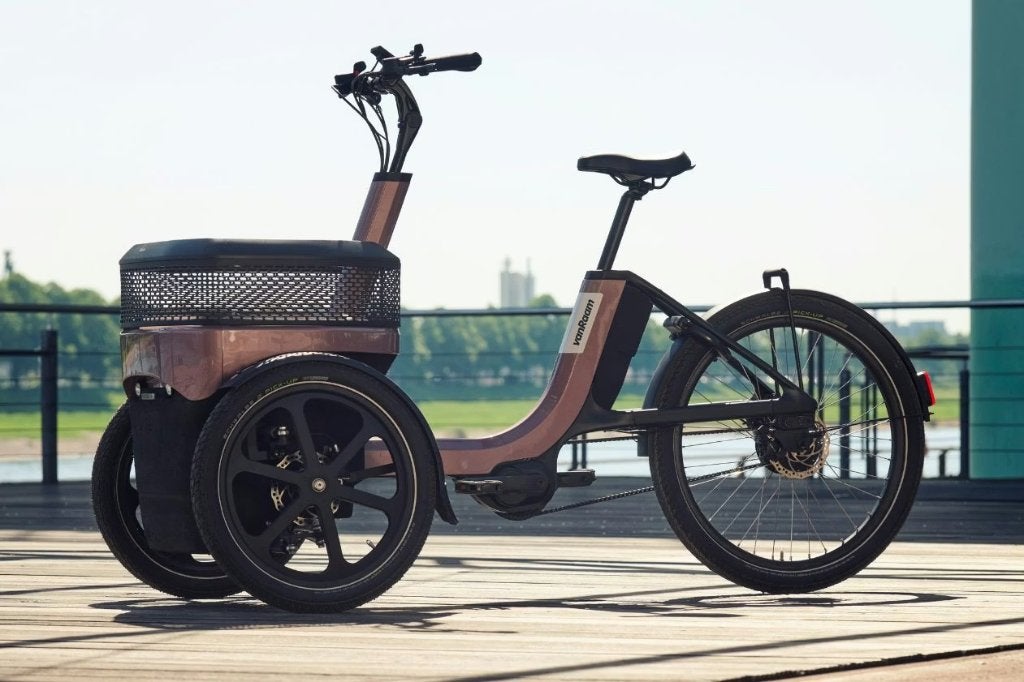 Driewielfiets vanRaam Thuja Smooth Enviolo kleur Dusty Taupe, Ophalen, Nieuw, Schijfrem, Van Raam