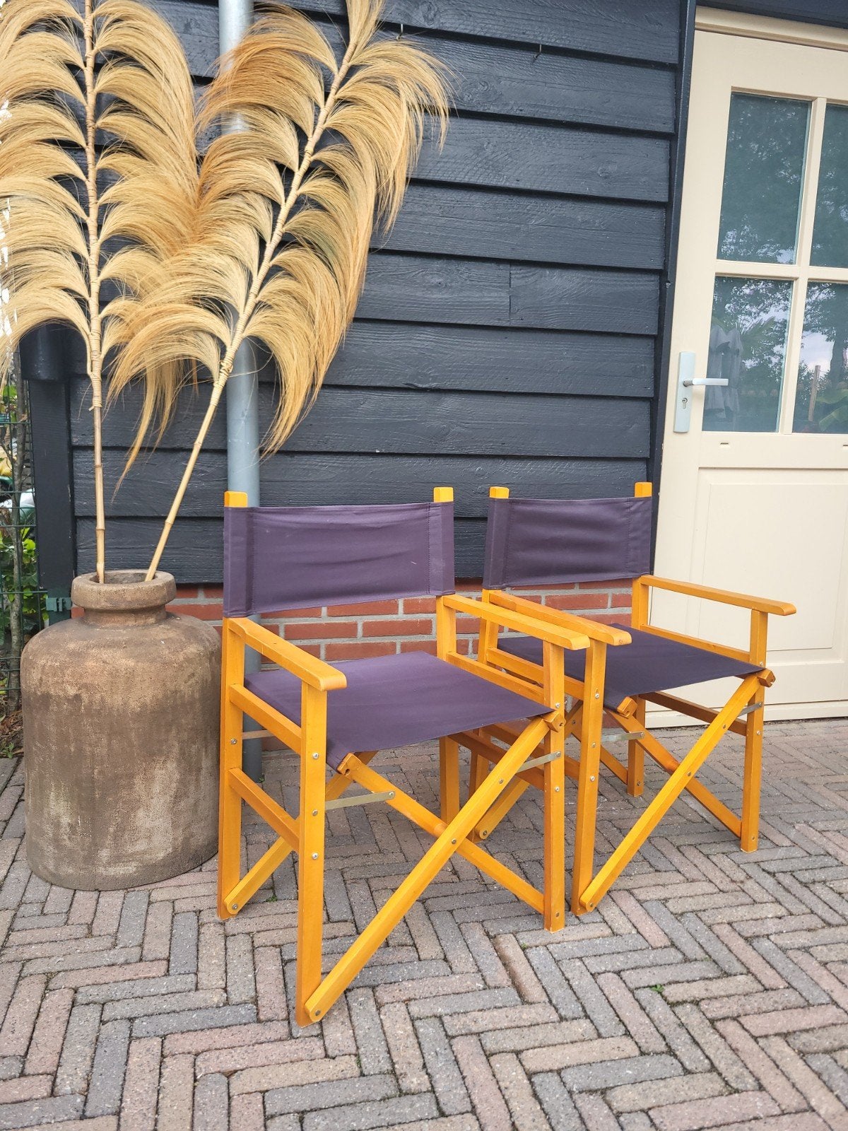 Nieuw! regisseur terras stoelen - meerdere beschikbaar, Ophalen, Nieuw