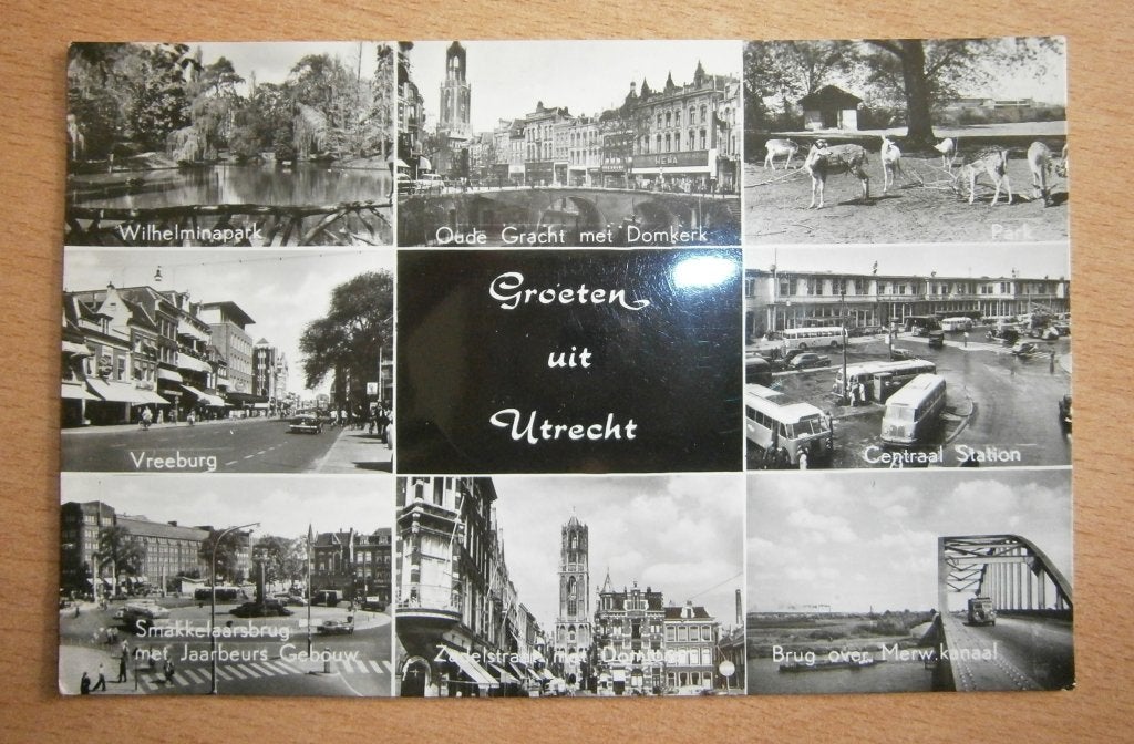 Kaart - Groeten uit Utrecht - 01, Ophalen of Verzenden, Gelopen, Utrecht