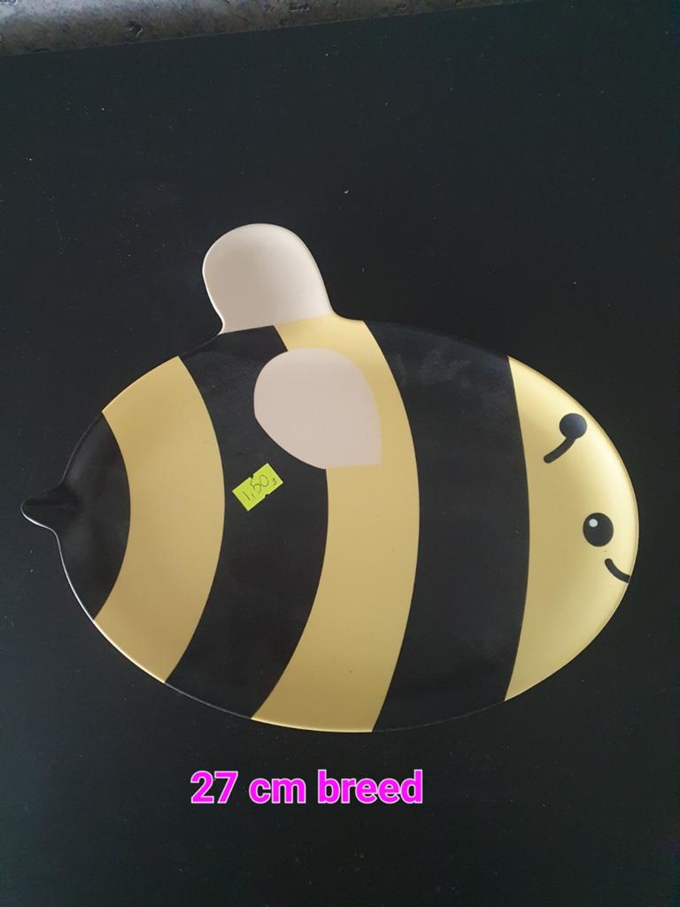 Nieuw Mepal bordje in de vorm van een bij, Ophalen of Verzenden, Nieuw