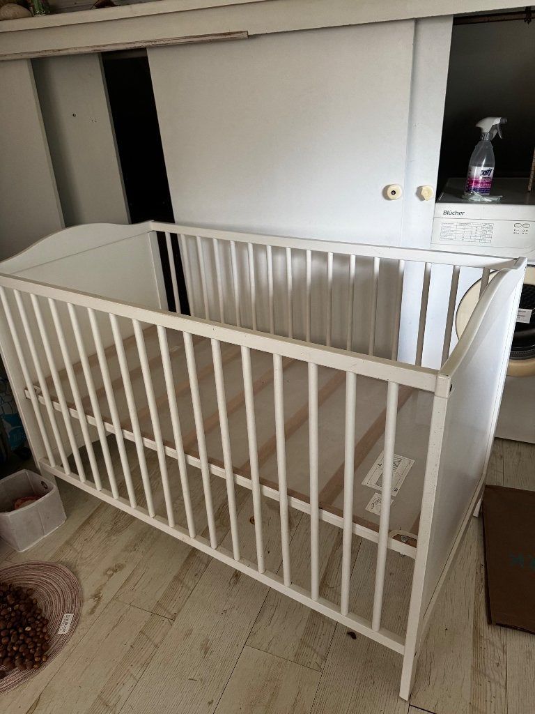 Ikea baby crib, Ophalen, Gebruikt, Wieg