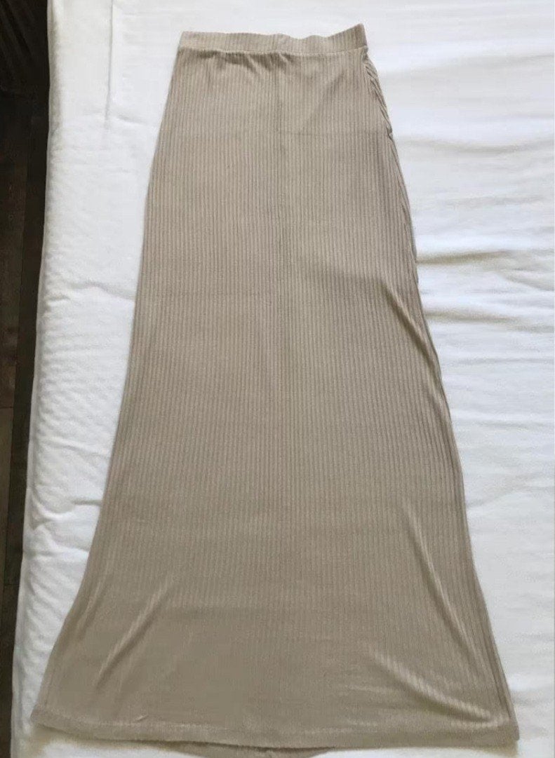Lange Rok van Bershka, Kleding | Dames, Rokken, Zo goed als nieuw, Maat 36 (S), Onder de knie, Bershka