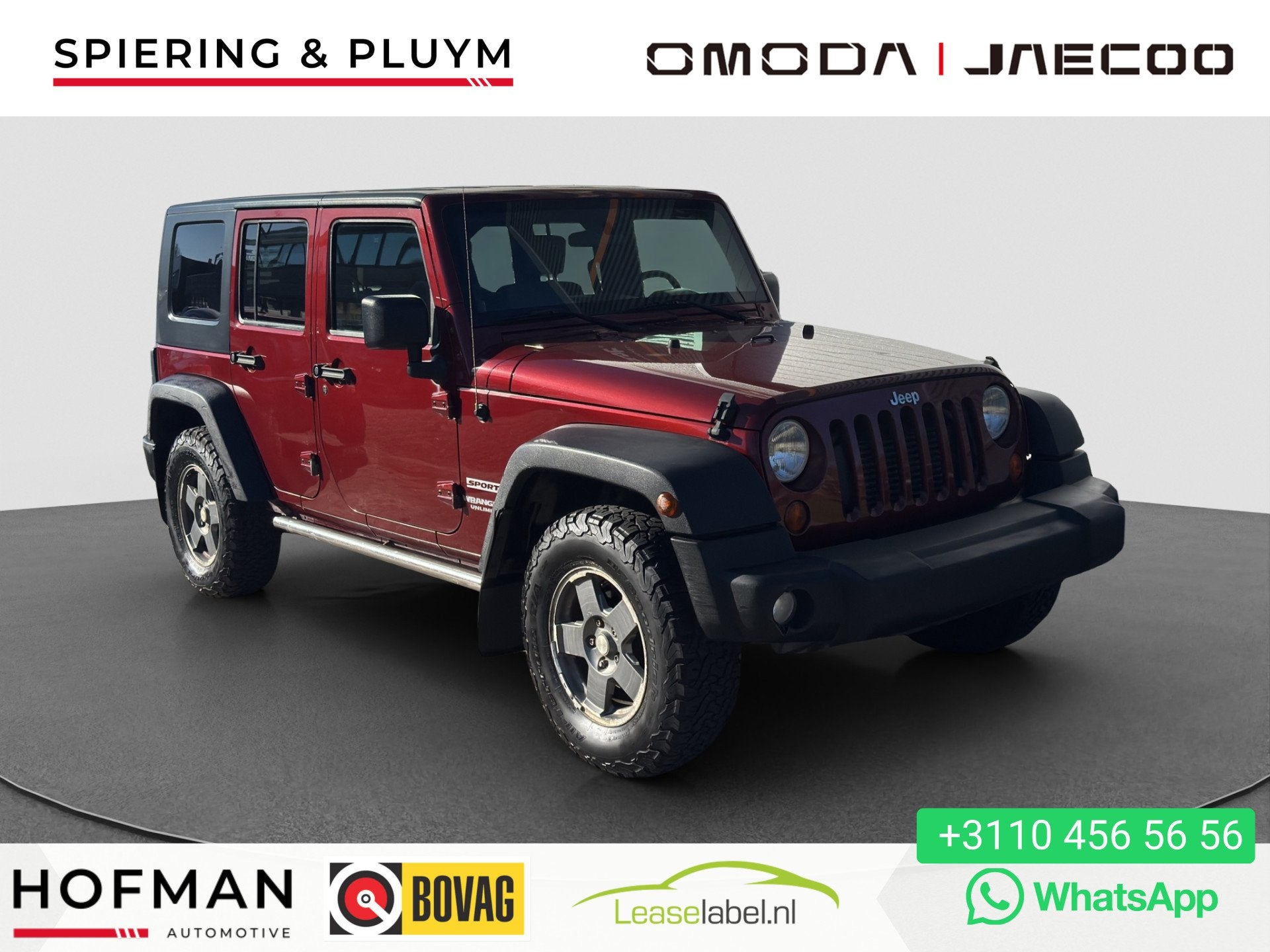 Jeep Wrangler Unlimited 2.8 CRD High Sport | Trekhaak | Youg, Auto's, Automaat, Gebruikt, 4 cilinders, 10 km/l