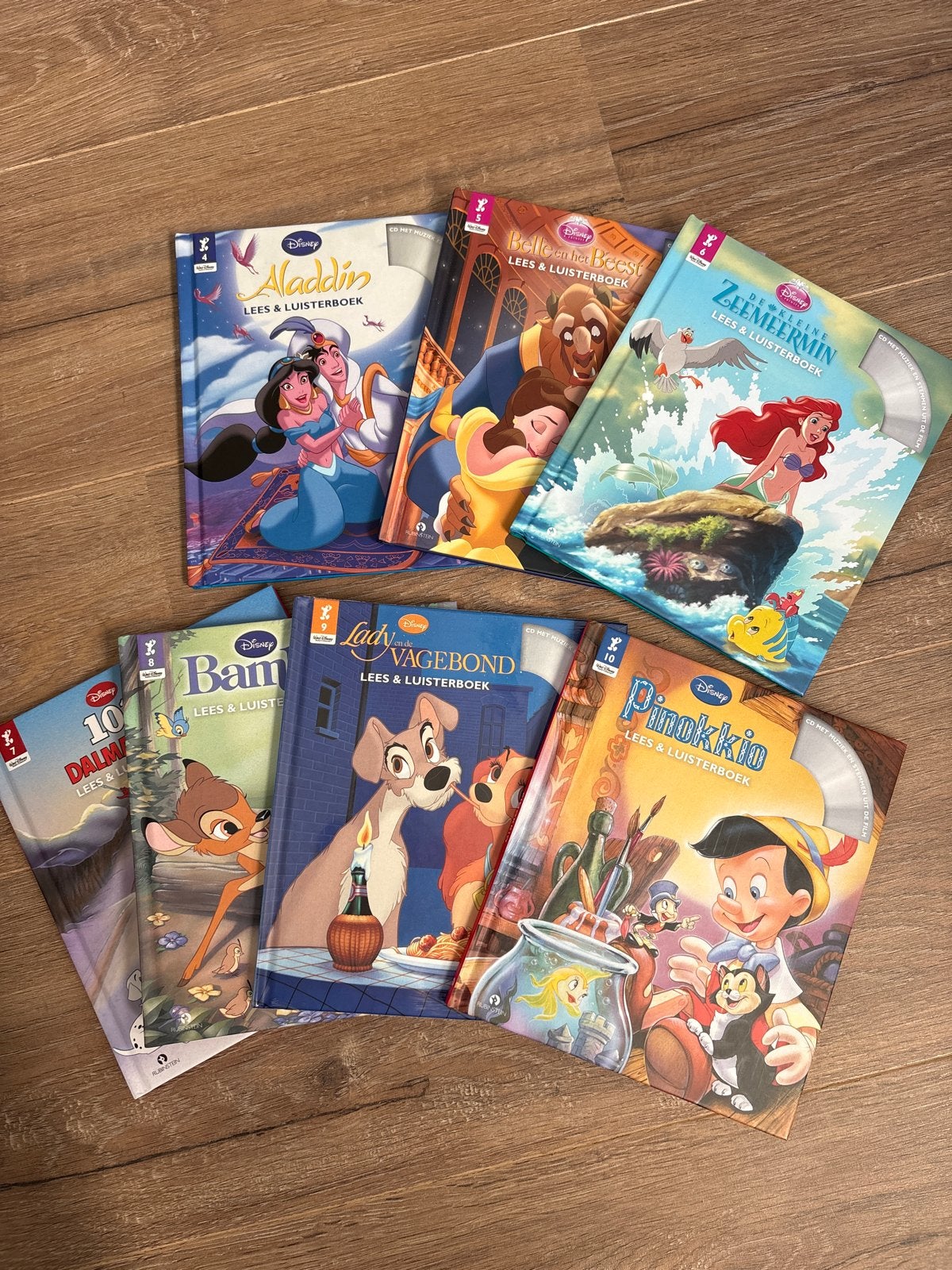 Disney Lees & Luisterboeken - Deel 4 t/m 10 (7 boeken), Ophalen of Verzenden, Zo goed als nieuw, Fictie