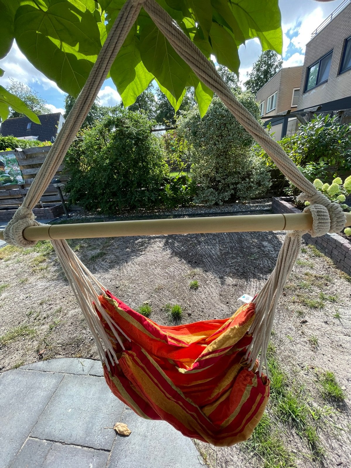 Hangstoel voor binnen of buiten incl schommelhaak; nieuw!, Ophalen, Nieuw