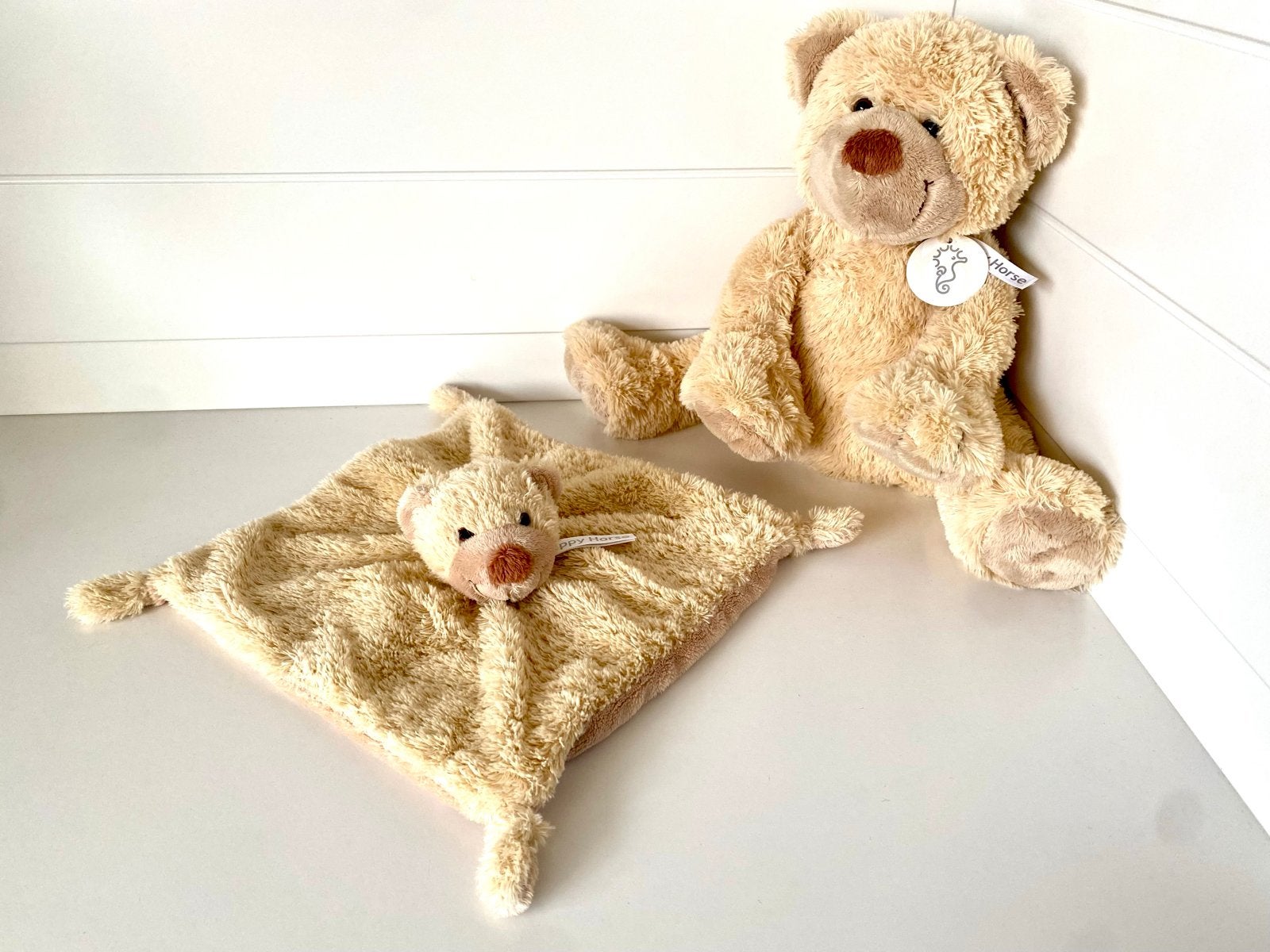 Happy Horse Bear Boogy knuffel en knuffeldoekje set, Overige karakters, Beer, Happy Horse, Ophalen of Verzenden