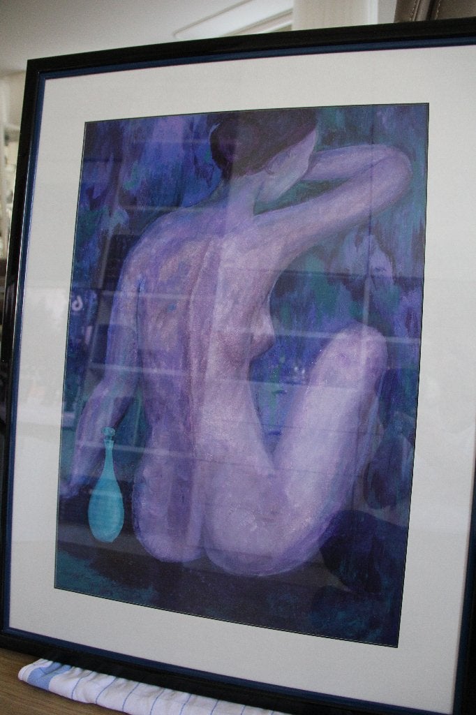 Naakt schilderij olieverf, Antiek en Kunst, Kunst | Schilderijen | Klassiek, Ophalen