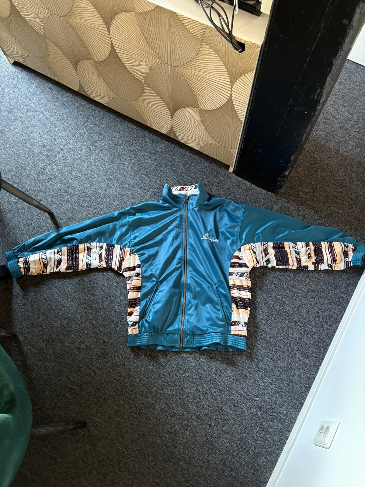 LIMITED EDITION vintage Australian Reversible Jacket, 50/L, Ophalen of Verzenden, Gedragen, Maat 52/54 (L), Meerkleurig