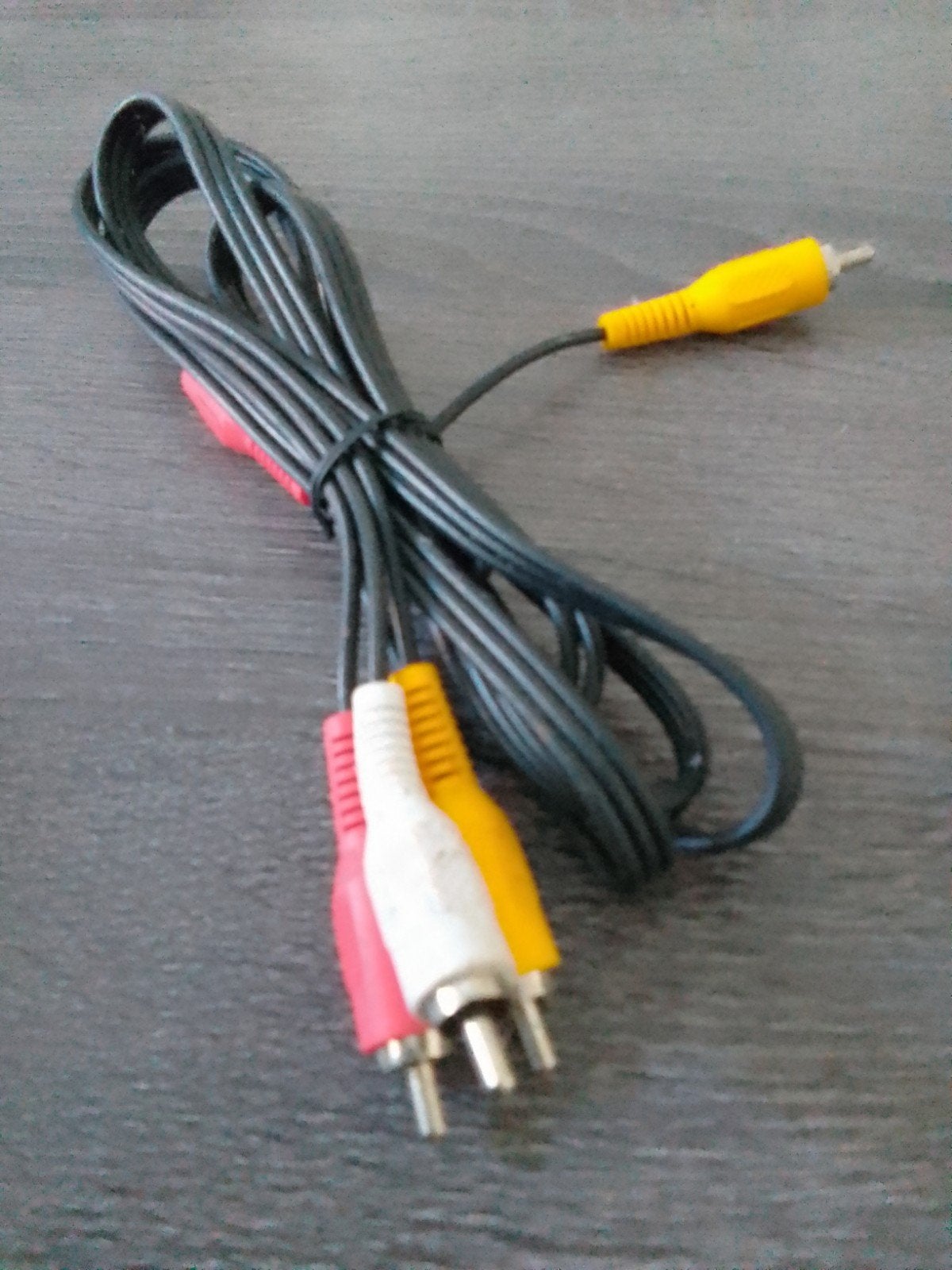 Stereo AV Kabel - RCA Composiet Audio Video Kabel, Ophalen, Gebruikt, Minder dan 2 meter, Overige kabels