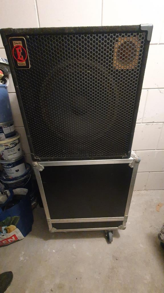 David Eden 115 bascab & flightcase! Metro Combo 210, Muziek en Instrumenten, Versterkers | Bas en Gitaar, Ophalen, Gebruikt, 100 watt of meer