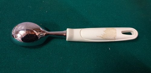 ijsschep met wit handvat, Ophalen of Verzenden, 'T Olde Gre-j, Info@toldegrej.nl, Endepoelstraat 20f Didam