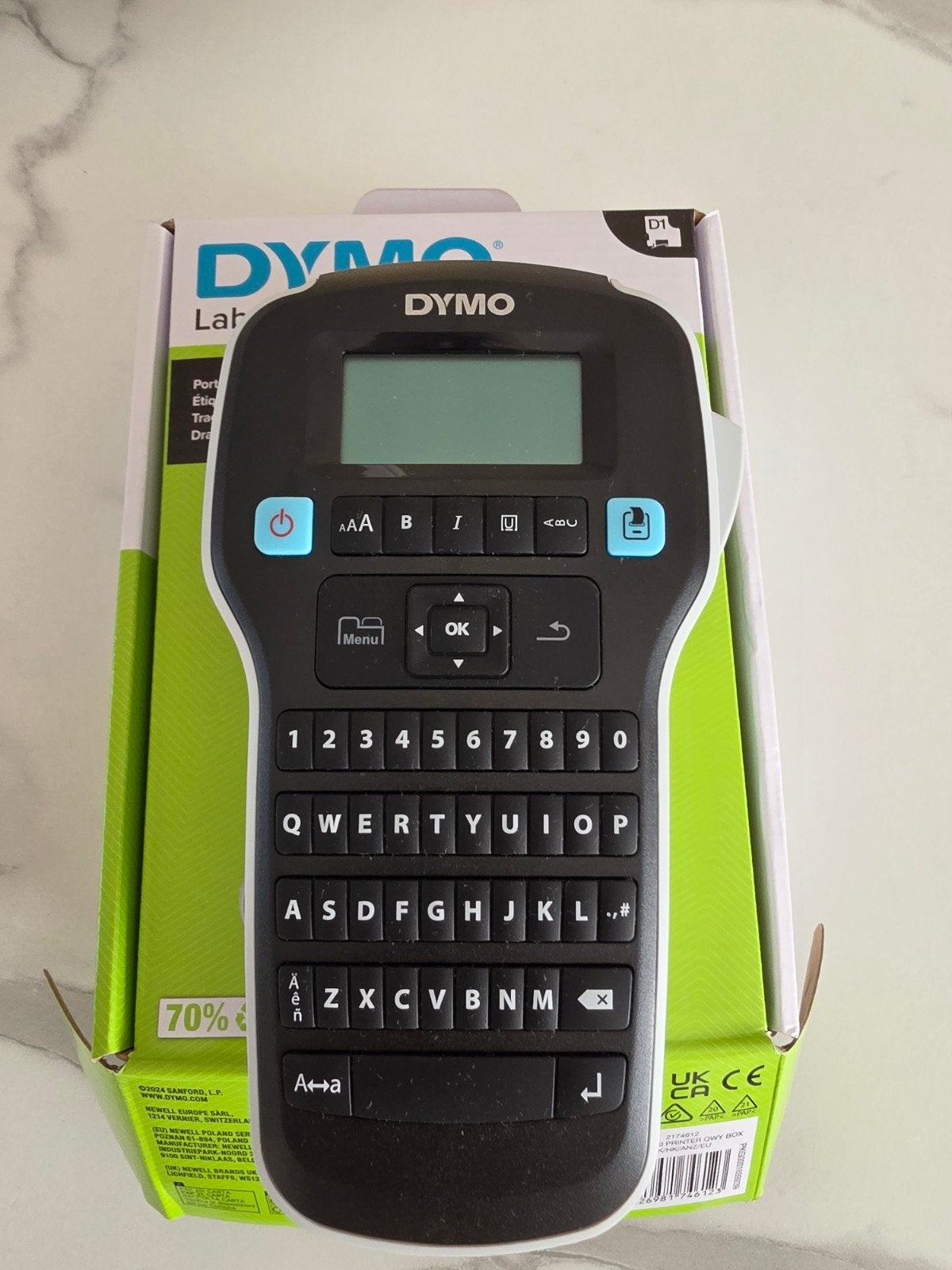 Dymo LabelManager 160 Labelmaker - Nieuw in doos, Computers en Software, Labelprinters, Qwerty, Dymo, Nieuw, Ophalen of Verzenden