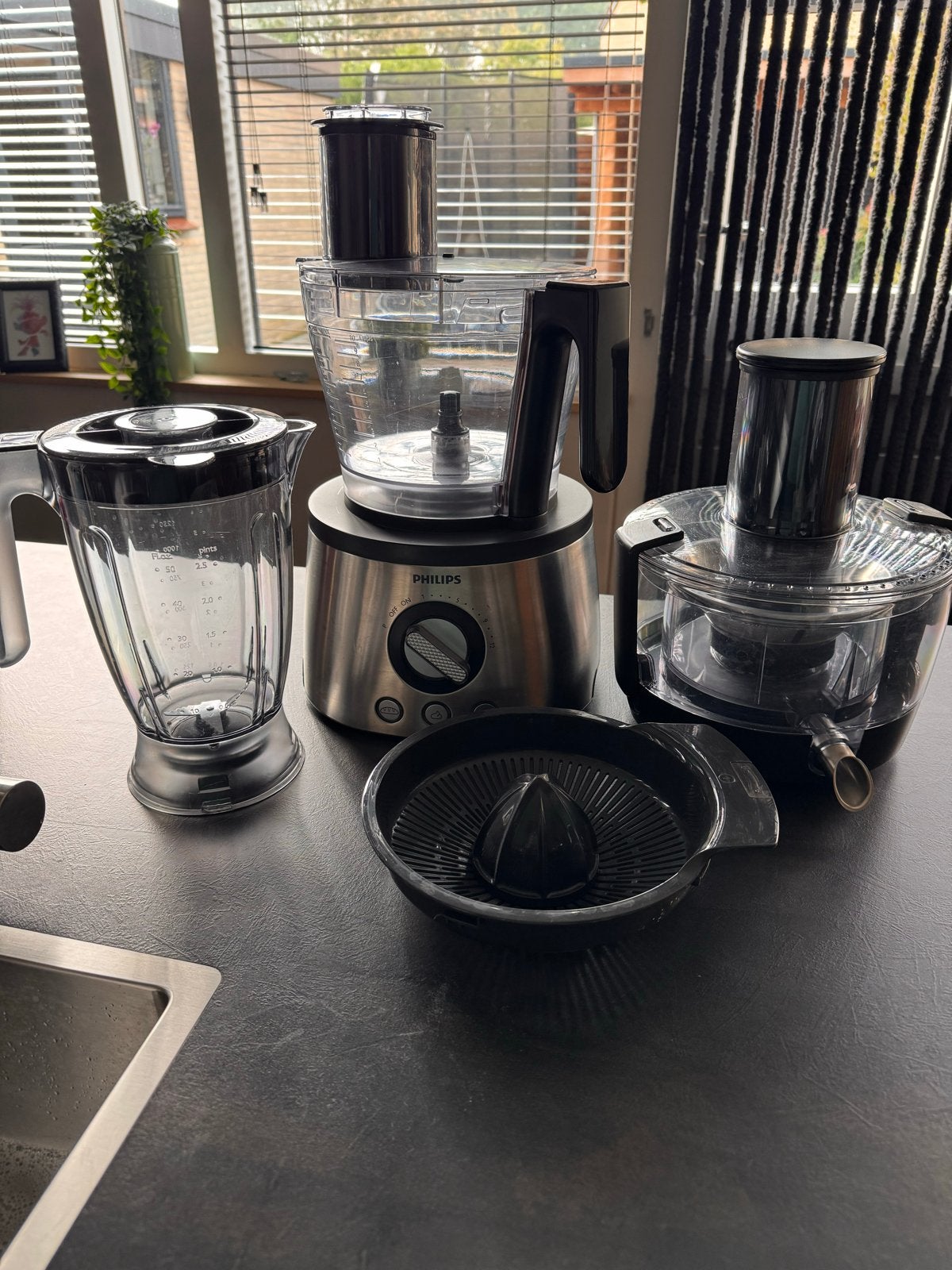 Philips avance HR7778- Zeer compleet, Ophalen, 3 snelheden of meer, Zo goed als nieuw, 2 tot 3 liter