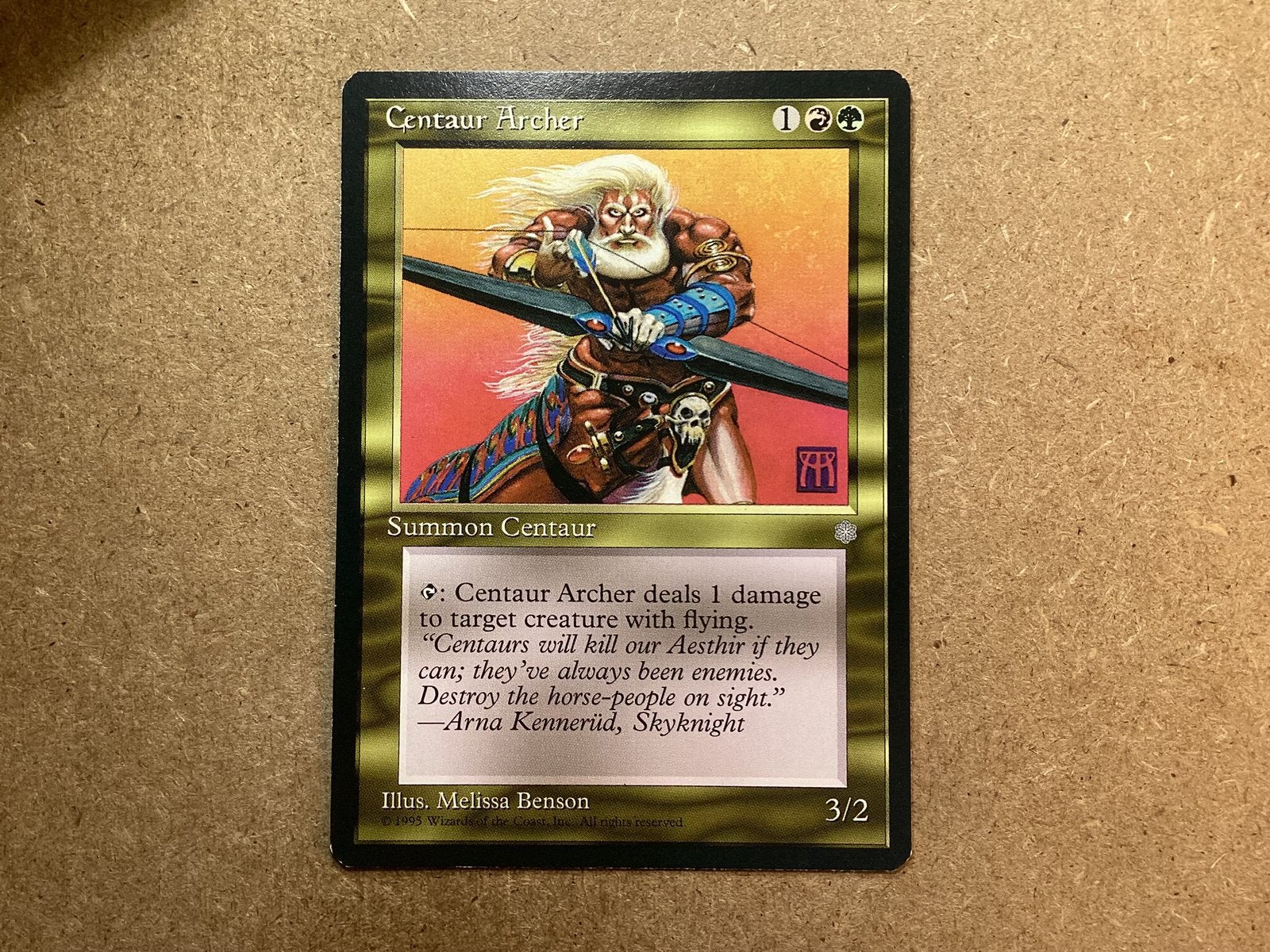 1x Centaur Archer (Excellent), Ophalen of Verzenden, Zo goed als nieuw, Losse kaart