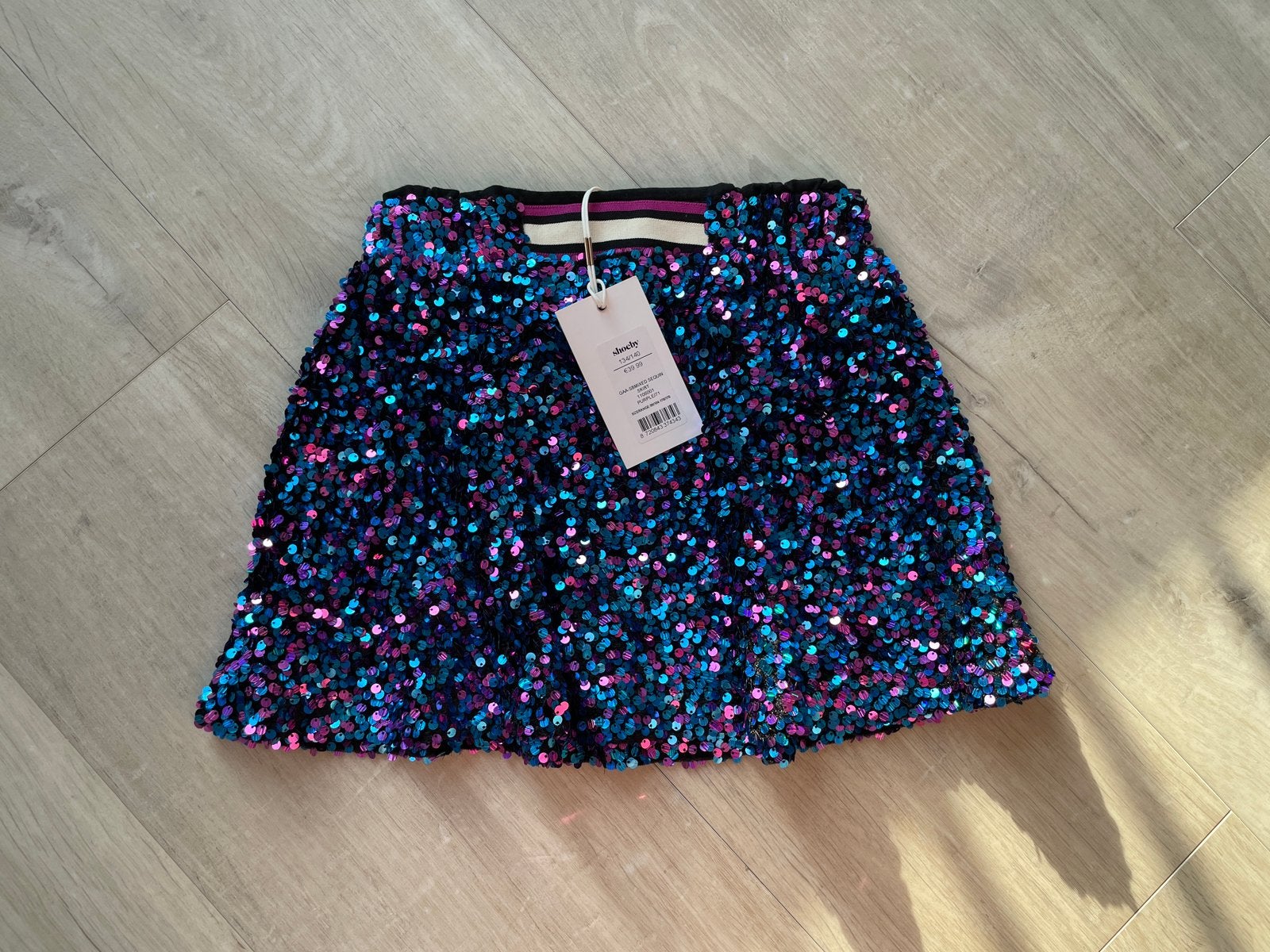 Shoeby pailletten rok maat 134/140 – nieuw met kaartje, Kinderen en Baby's, Kinderkleding | Maat 134, Ophalen of Verzenden, Nieuw