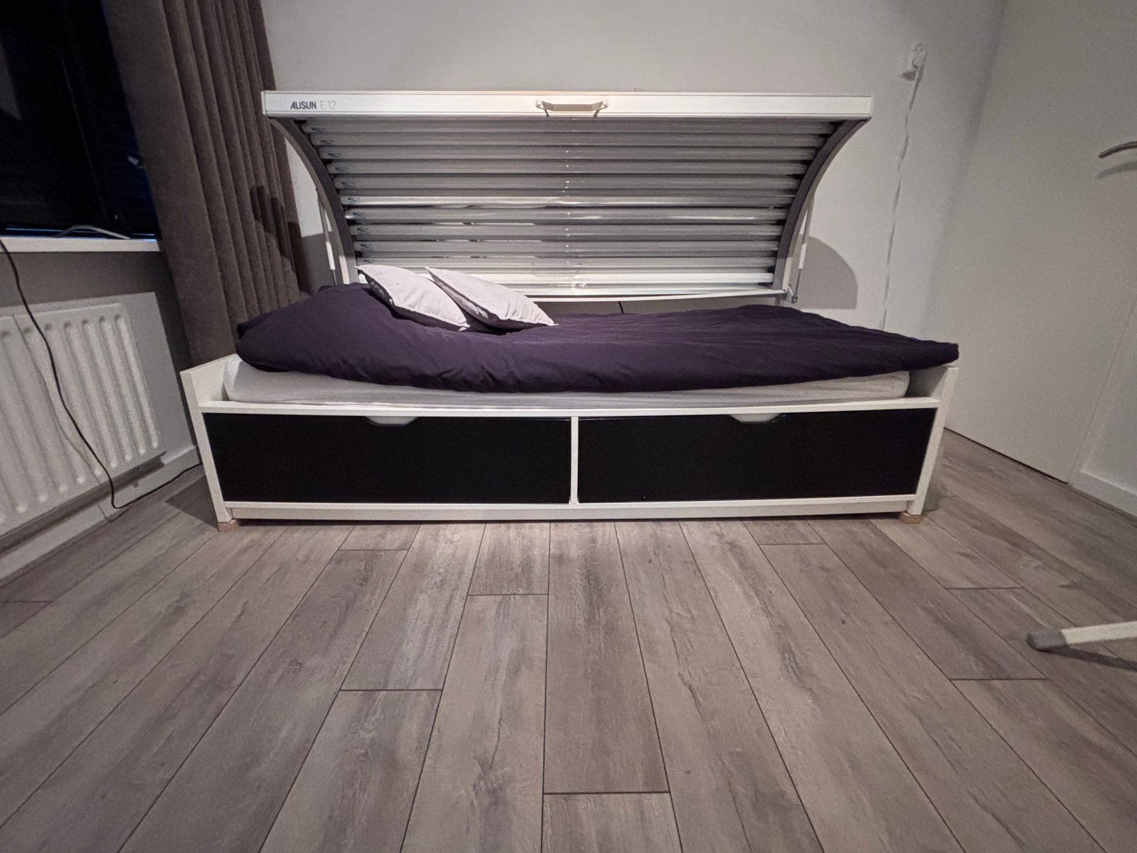 Ikea bed met 2 lades met matras, Ophalen, 100 cm, Eenpersoons, Zo goed als nieuw