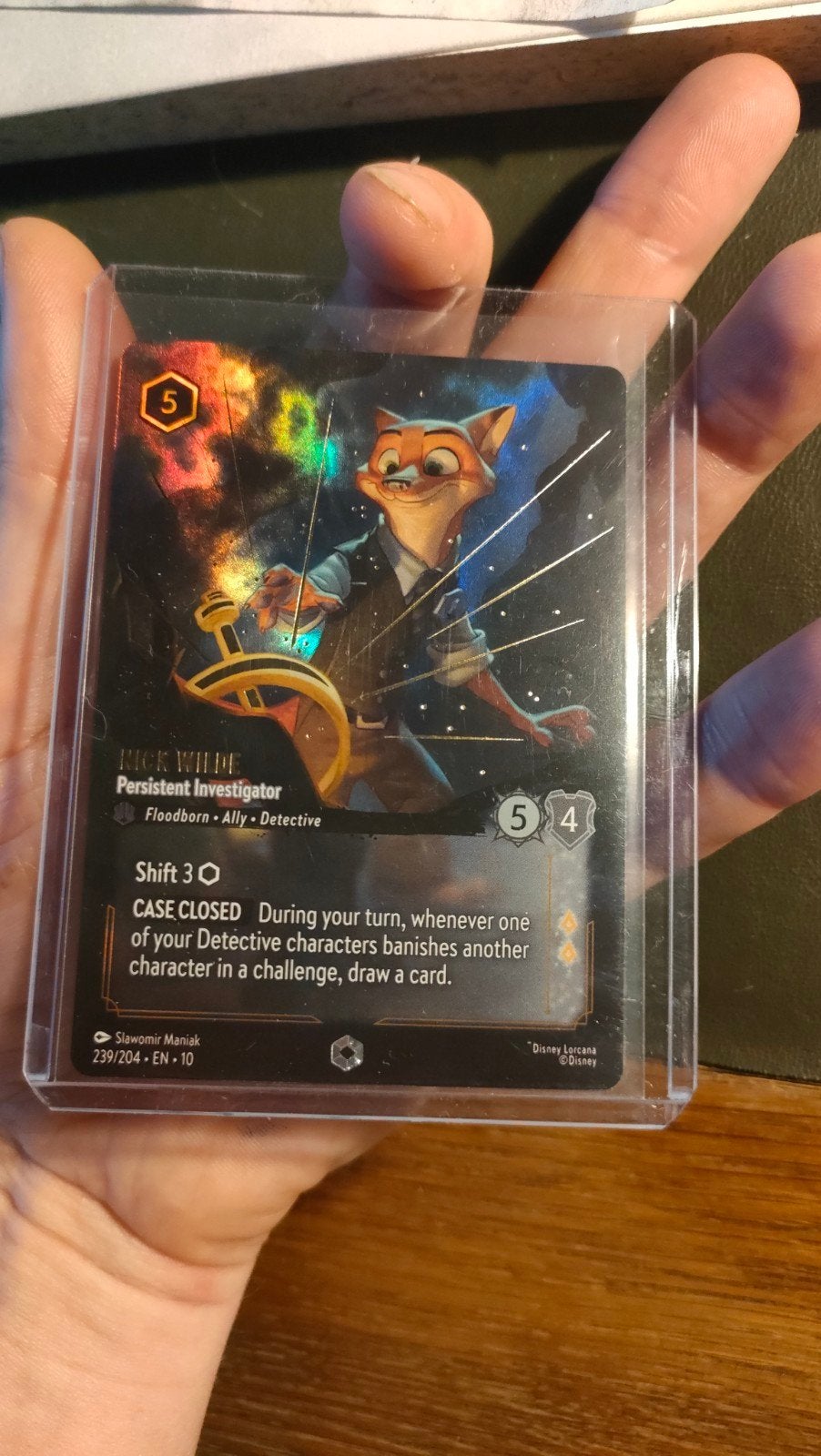 Lorcana enchanted nick wilde, 33 - 40 uur, Overige niveaus, Overige vormen