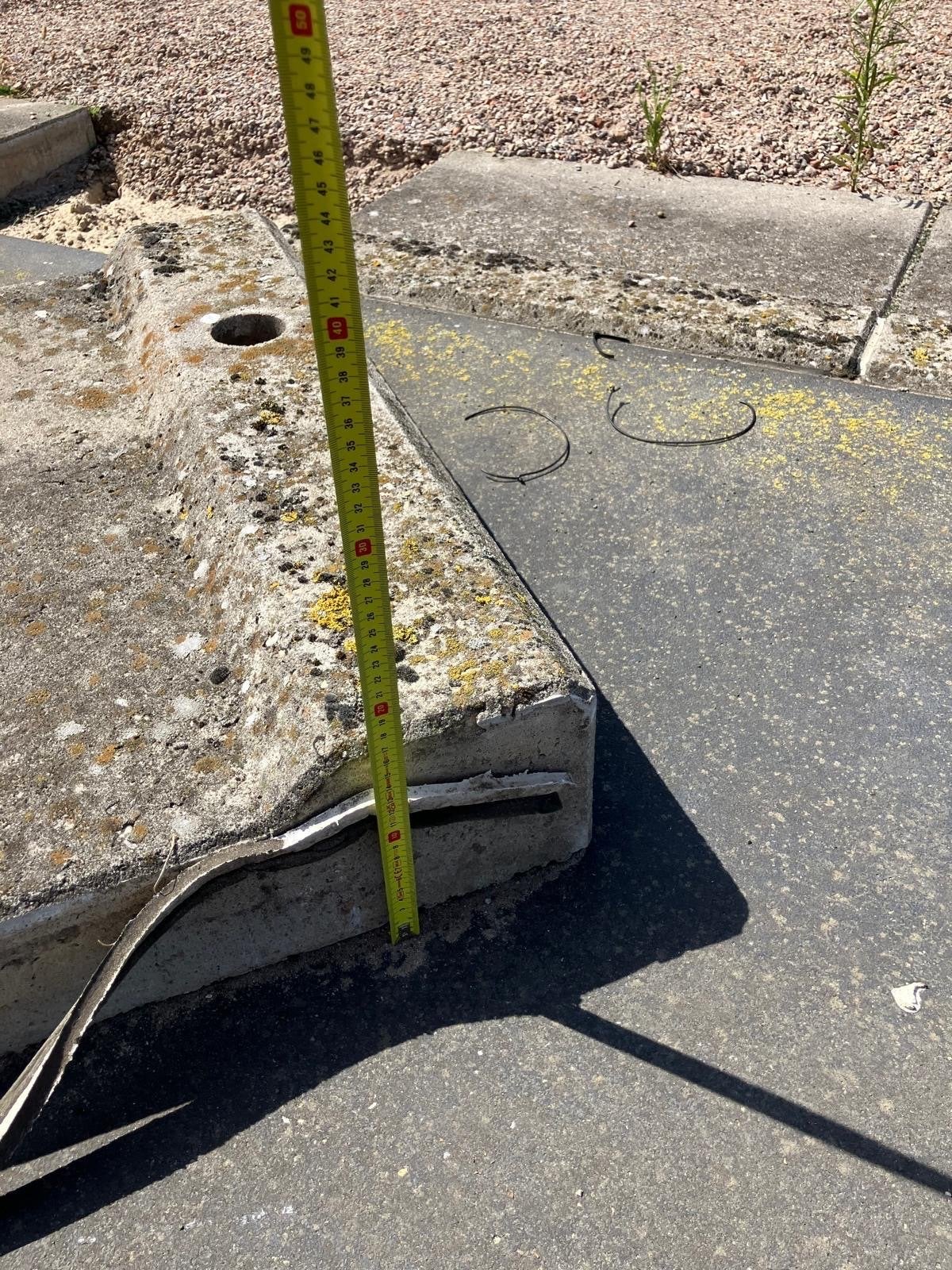 Gebruikte betonnen platen voor diverse toepassingen, Ophalen, Gebruikt, Overige typen, 10 m² of meer