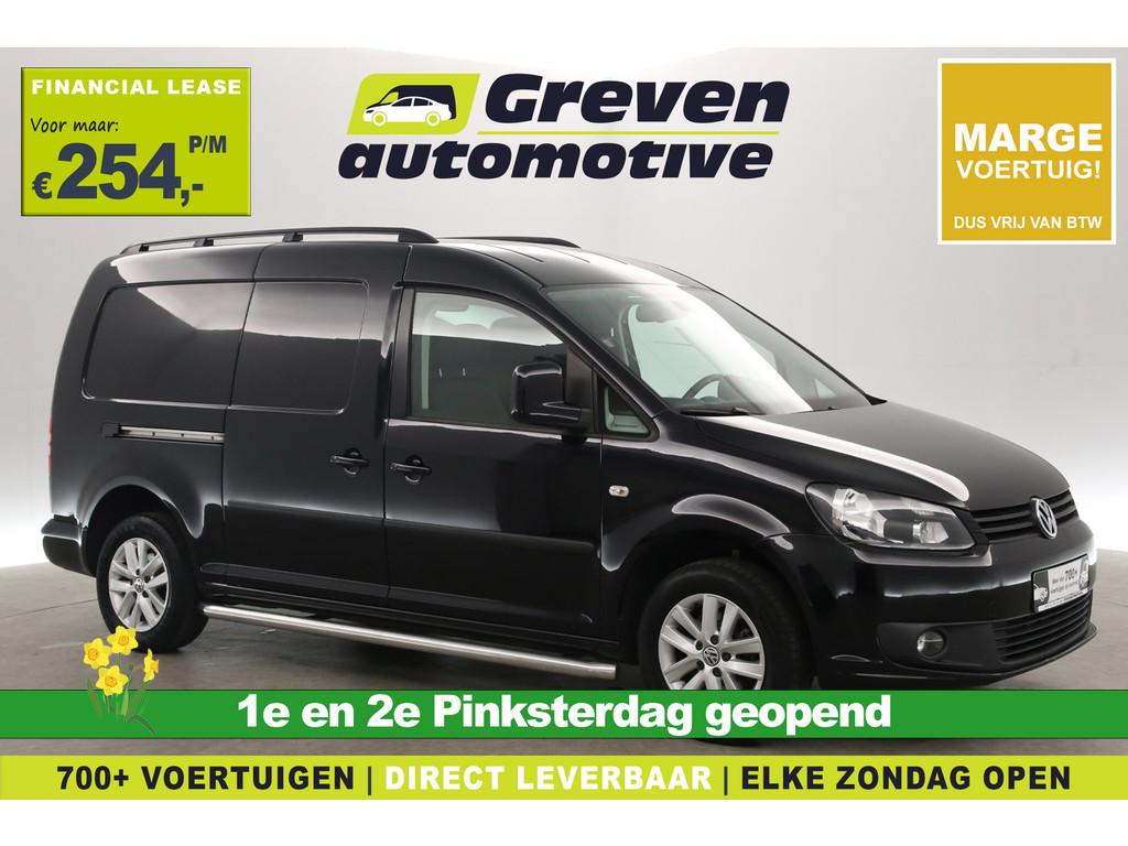 Volkswagen Caddy Maxi 1.6 TDI 102PK L2 | Marge | Aut. | Airc, Auto's, Euro 5, Stof, Gebruikt, 4 cilinders