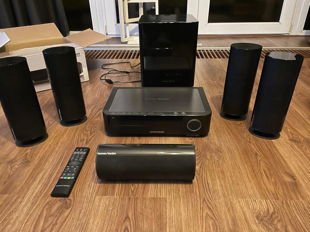 Harman Kardon BDS 870, Audio, Tv en Foto, Home Cinema-sets, Overige merken, Gebruikt, 2.1-systeem, Blu-ray-speler