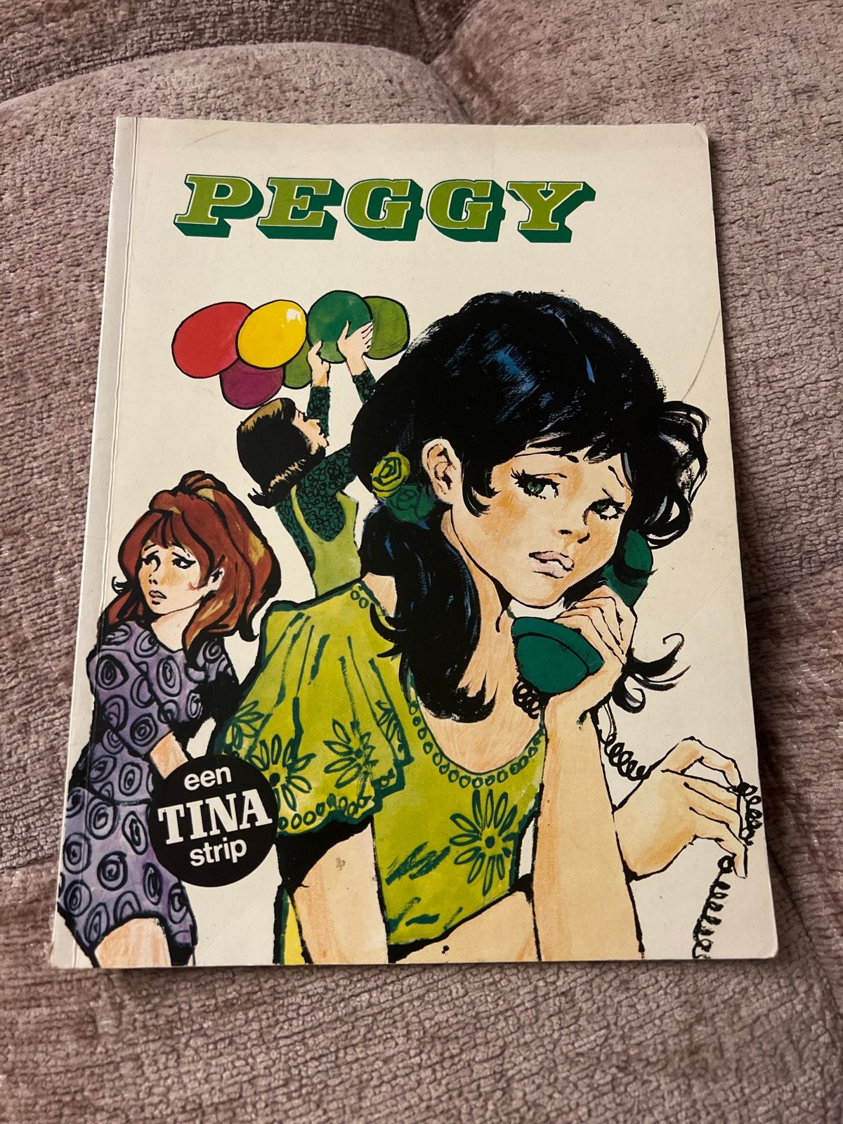 Peggy: Een Tina Strip - Vintage Stripboek, Eén stripboek, Ophalen of Verzenden, Gelezen