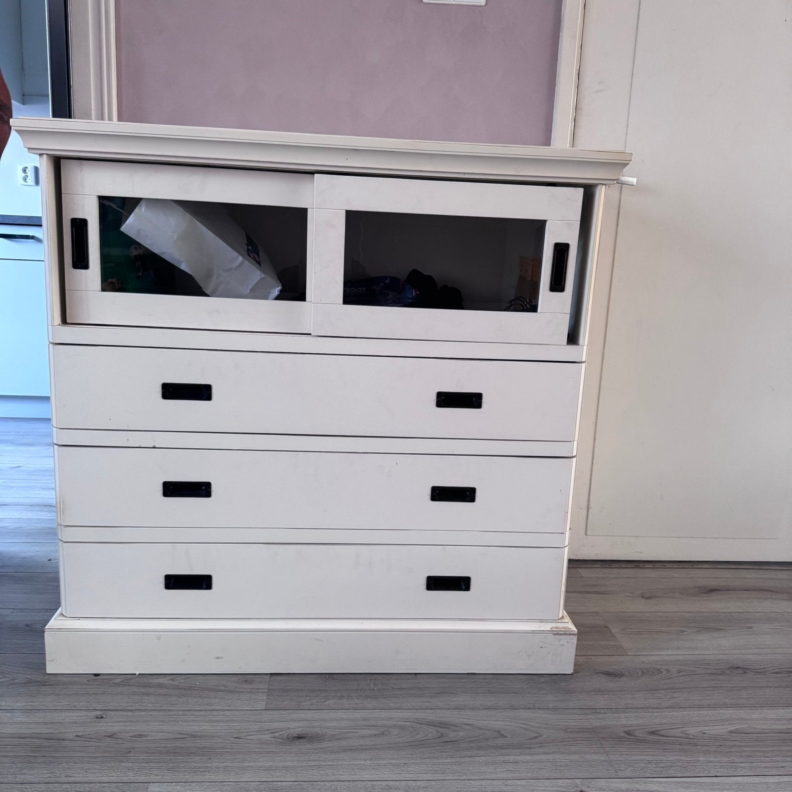 Dressoirkast, Ophalen, 50 tot 100 cm, Zo goed als nieuw, Minder dan 100 cm