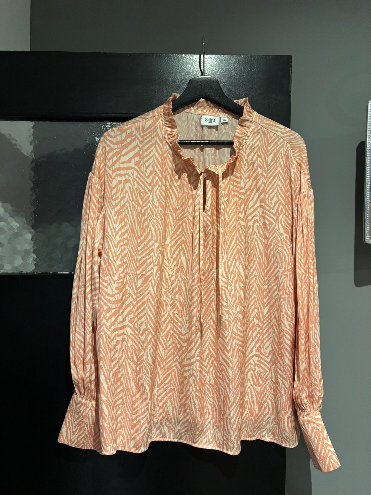 Saint tropez blouse maat xxl, Kleding | Dames, Blouses en Tunieken, Ophalen of Verzenden, Zo goed als nieuw, Maat 42/44 (L), Roze