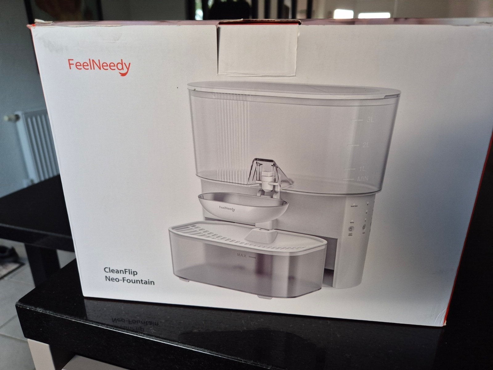 Automatische drinkbak/ fontein, Feelneedy, Dieren en Toebehoren, Ophalen, Zo goed als nieuw