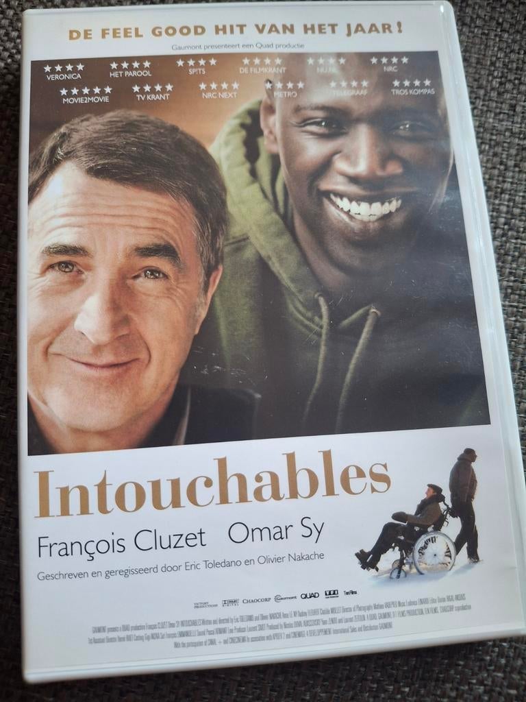 Intouchables DVD, Cd's en Dvd's, Vanaf 12 jaar, Ophalen of Verzenden, Gebruikt