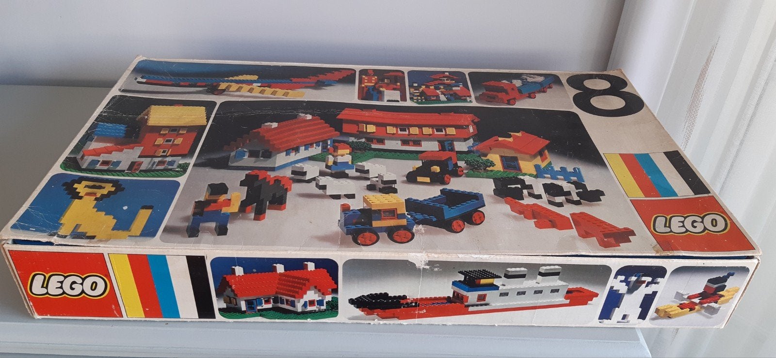 Lego vintage 8-3 basic set, Gebruikt, Compleet, Overige thema's, Lego