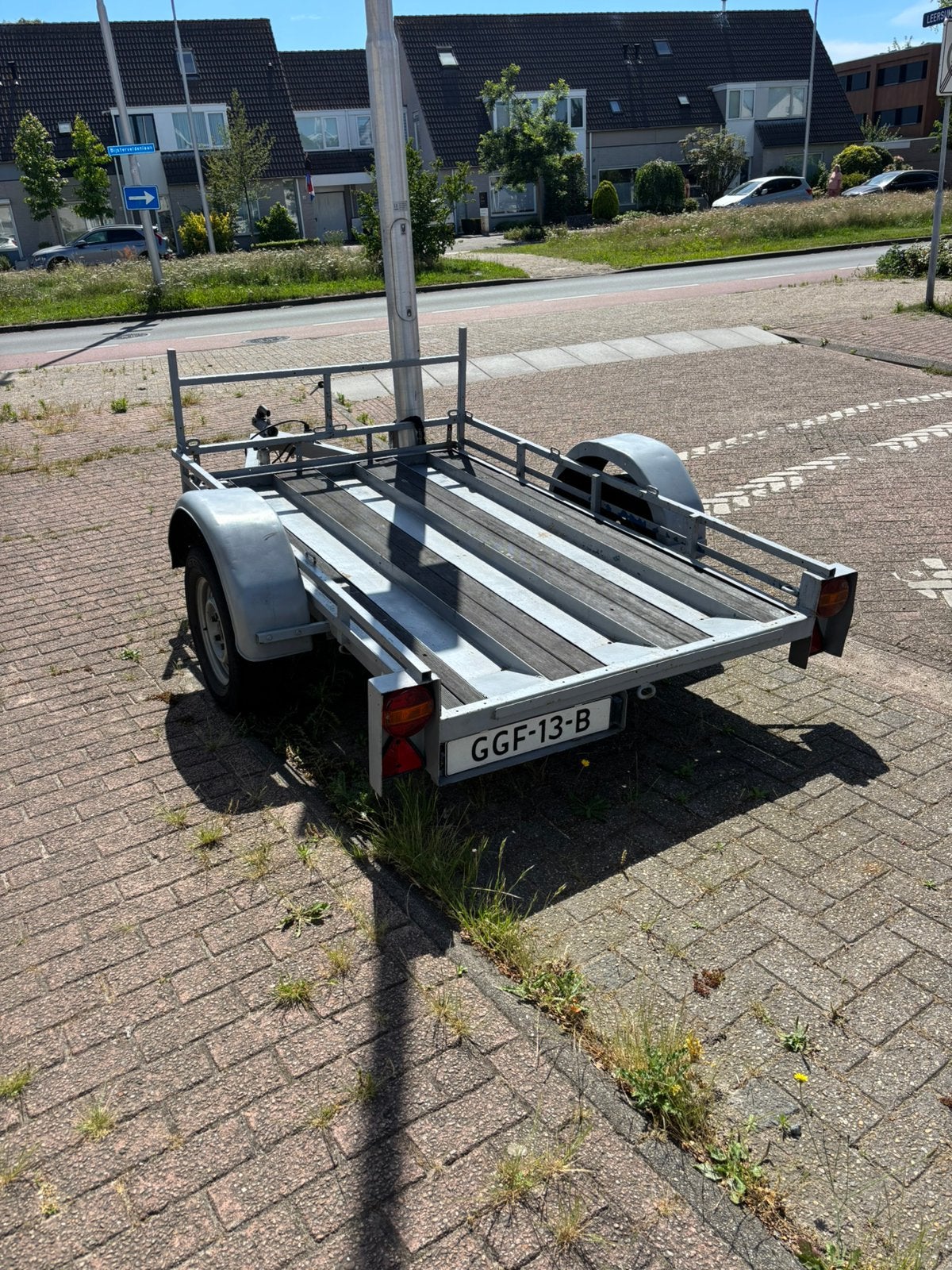 Motor/ scooter aanhanger, Ophalen of Verzenden, Zo goed als nieuw