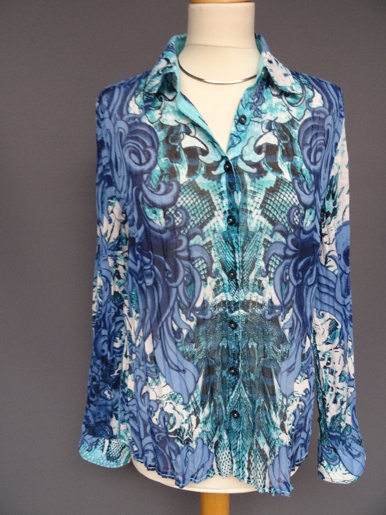 SALE !! BONITA maat 40, tuniekblouse., Maat 38/40 (M), Blauw, Bonita, Ophalen of Verzenden