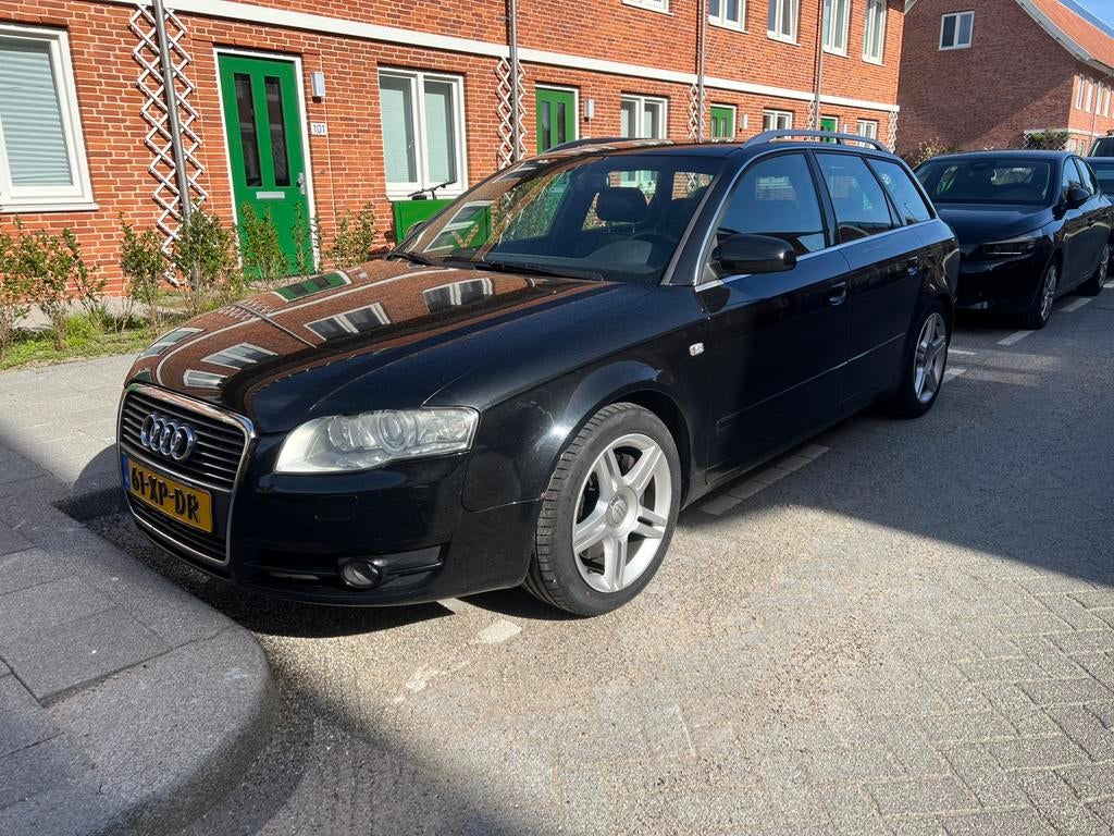 Audi A4 2.0 Tfsi Avant Leer 200pk, Auto's, Zwart, 4 cilinders, 1984 cc, A4