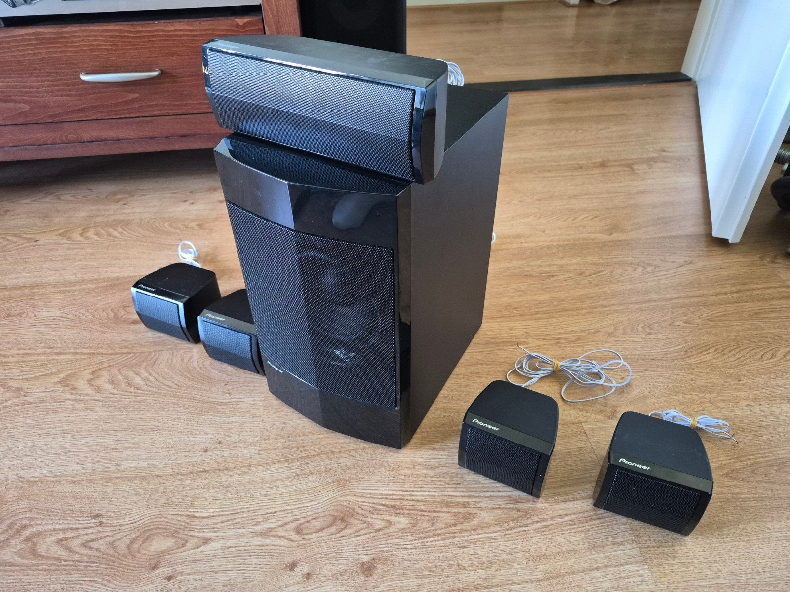 Nette pioneer suround speaker set, Audio, Tv en Foto, Luidsprekers, Ophalen, Zo goed als nieuw, Overige merken