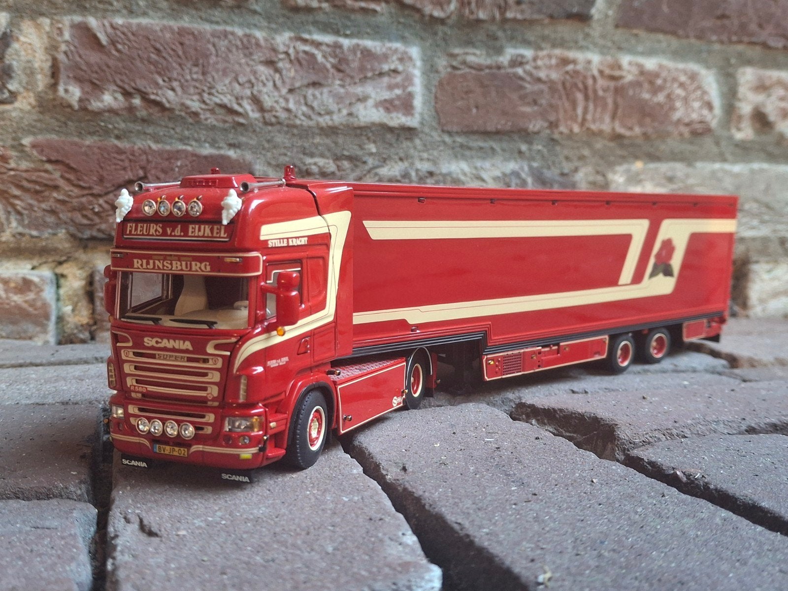 Wsi Scania Fleurs v.d Eijkel Rijnsburg, Ophalen of Verzenden, Zo goed als nieuw, Bus of Vrachtwagen, Wsi