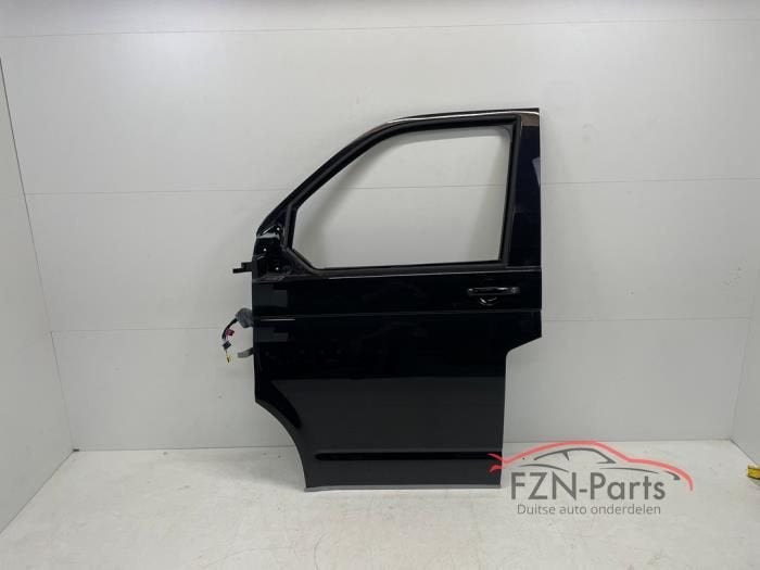 VW Transporter T6.1 Portier Links - Voor Deur LC9X Deep blac, Ophalen of Verzenden, Gebruikt, Links, Deur