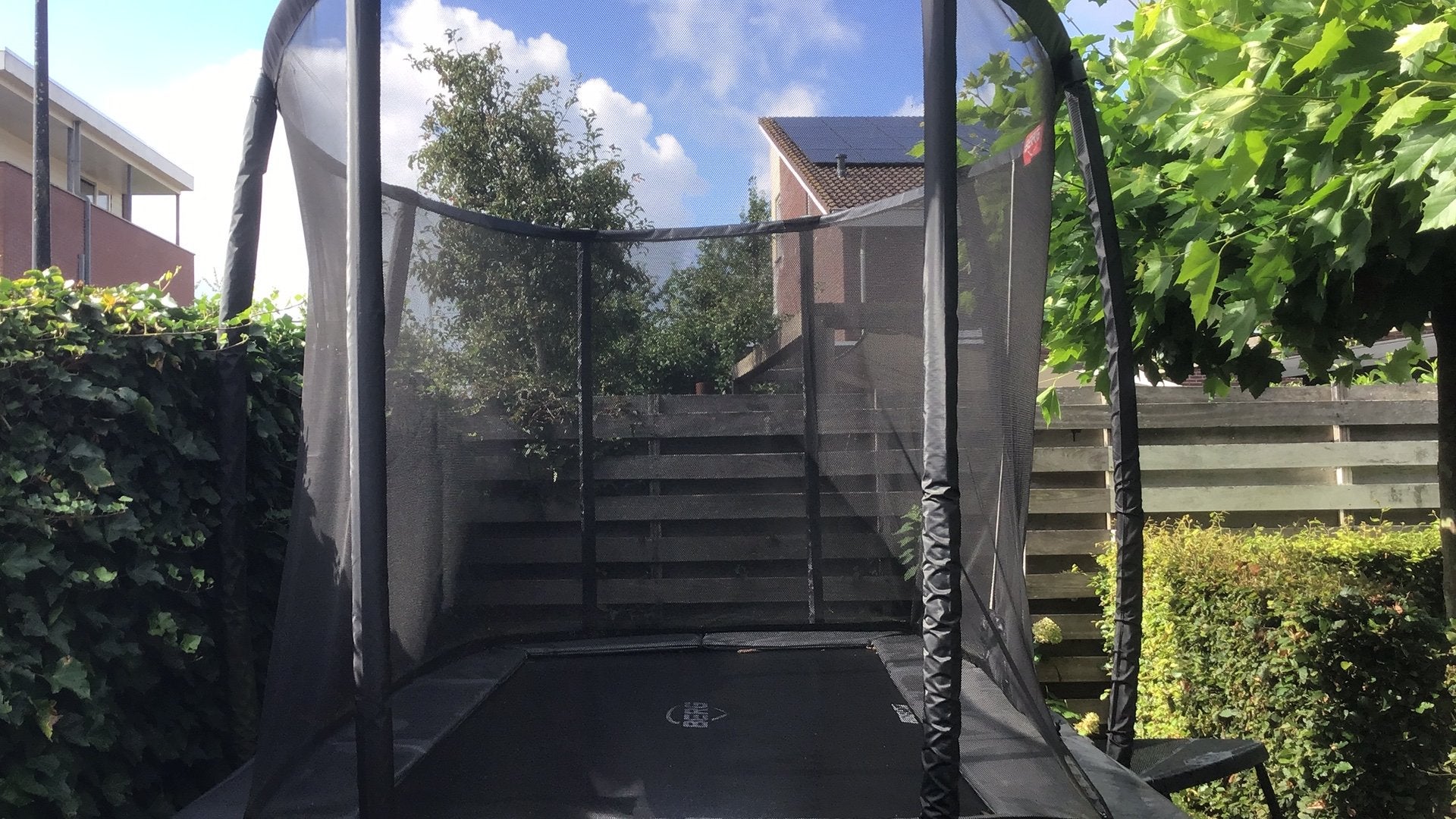 Berg trampoline, Ophalen, Gebruikt