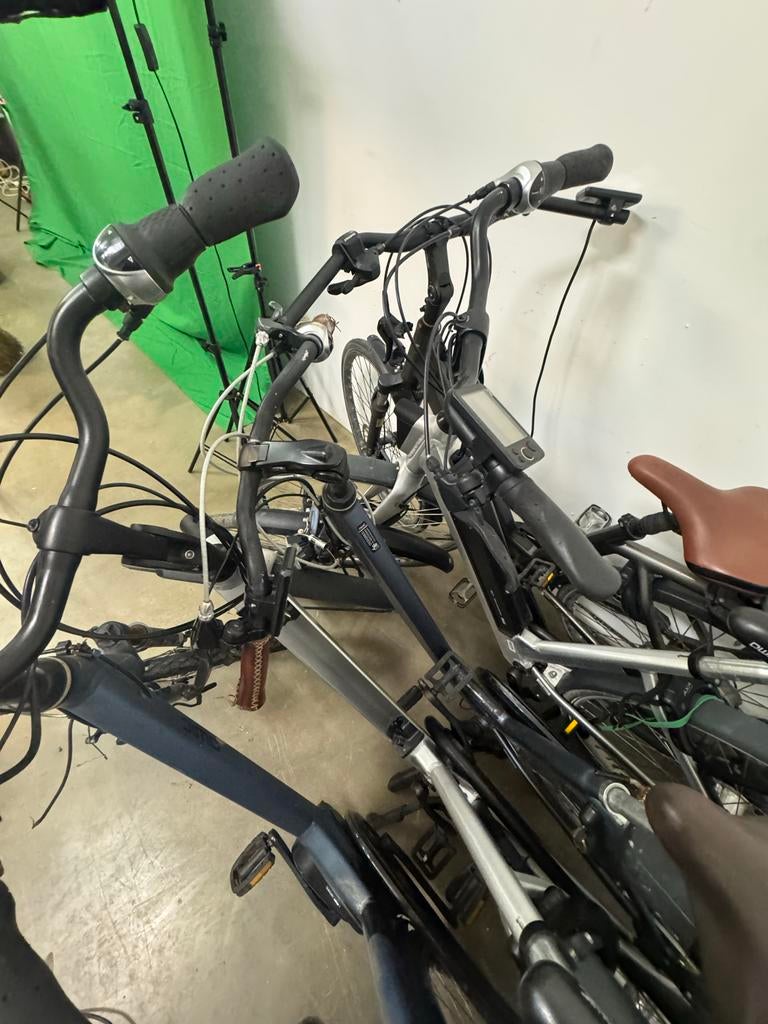 4x Qwic Elektrische Fietsen - Zoals op de Foto's, Ophalen, Qwic, Gebruikt, 51 tot 55 cm