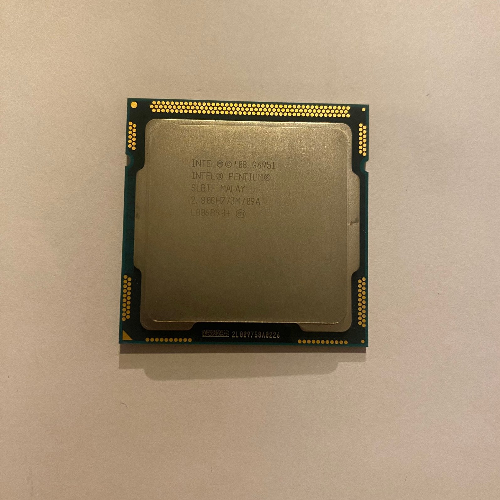 intel Pentium G6951 Dual-Core @2,80GHz ( LGA 1156 ), Computers en Software, Processors, Gebruikt, 2-core, 2 tot 3 Ghz, Ophalen of Verzenden