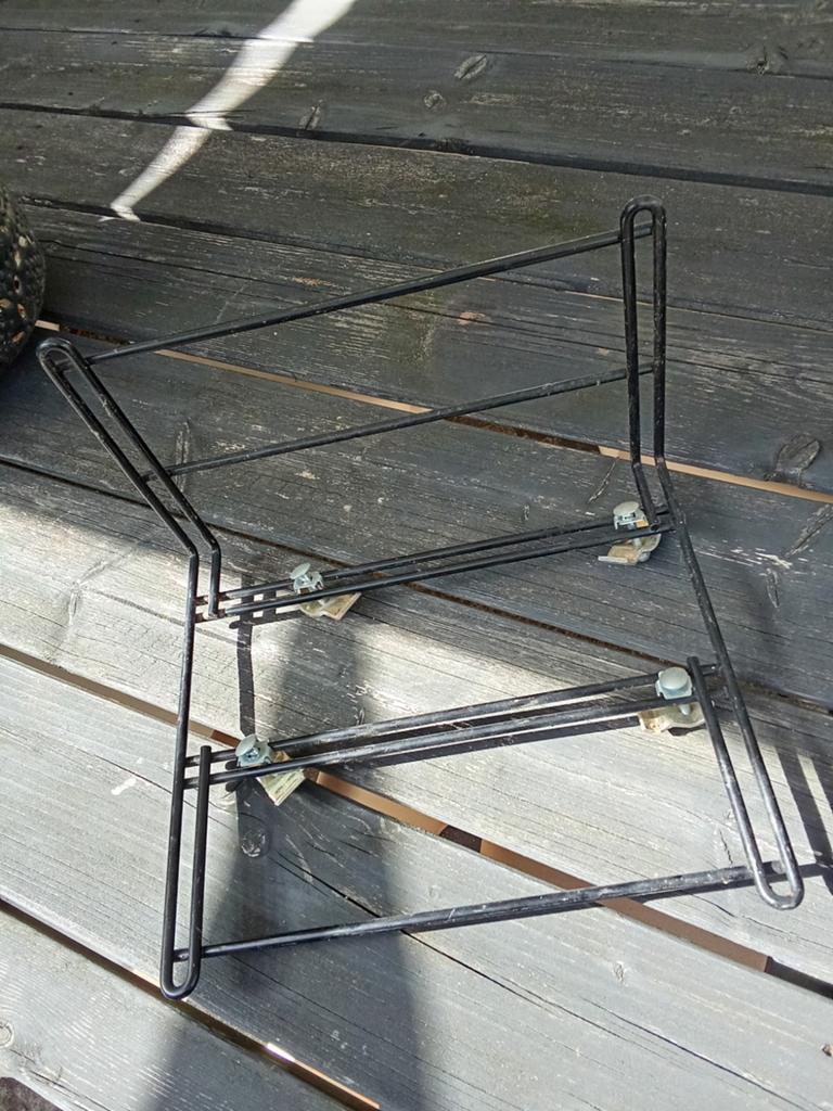 Fiets bagagedrager tassensteun, Vintage, Zwart, Ophalen of Verzenden, Zo goed als nieuw
