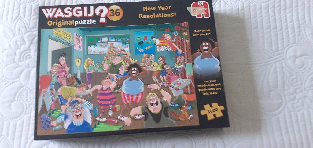wasgij puzzel 1000 stukjes, Ophalen, 500 t/m 1500 stukjes, Zo goed als nieuw