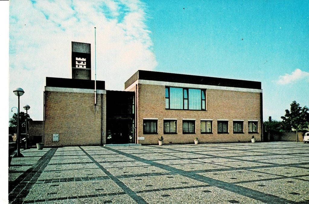Mill, Gemeentehuis, Ophalen of Verzenden, 1960 tot 1980, Gelopen, Noord-Brabant