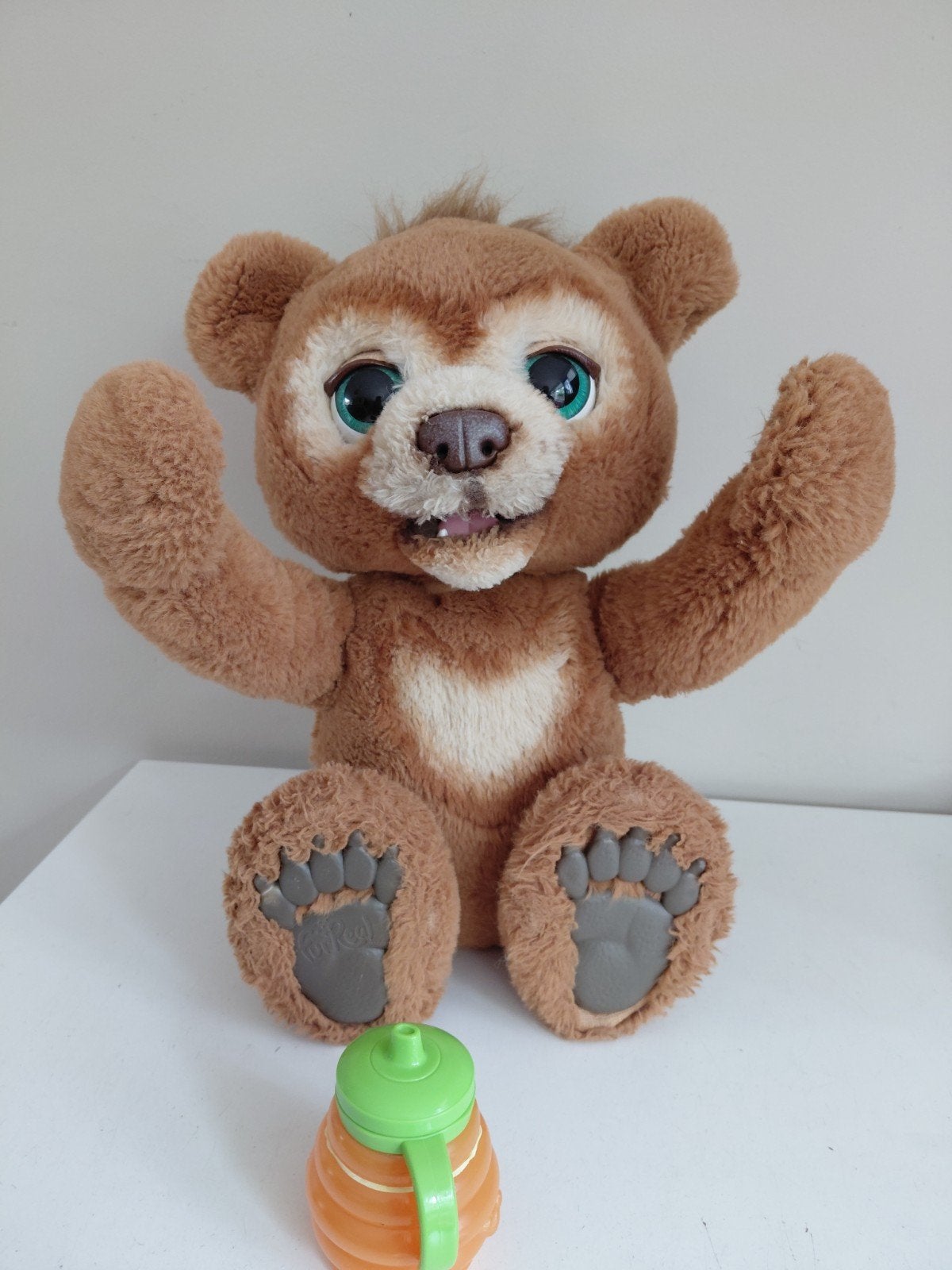 Fur real friends cubby de beer, Kinderen en Baby's, Speelgoed | Knuffels en Pluche, Ophalen, Gebruikt, Beer