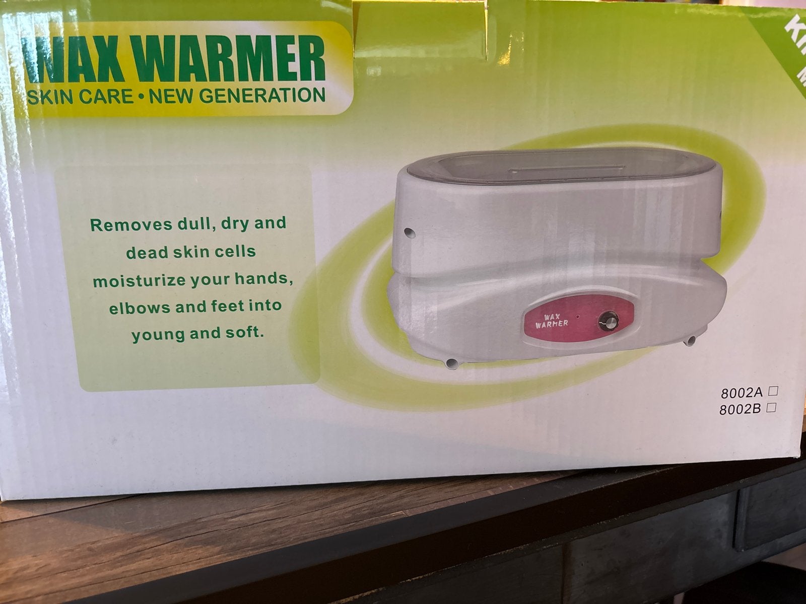 Wax paraffine warmer, Ophalen, Overige typen
